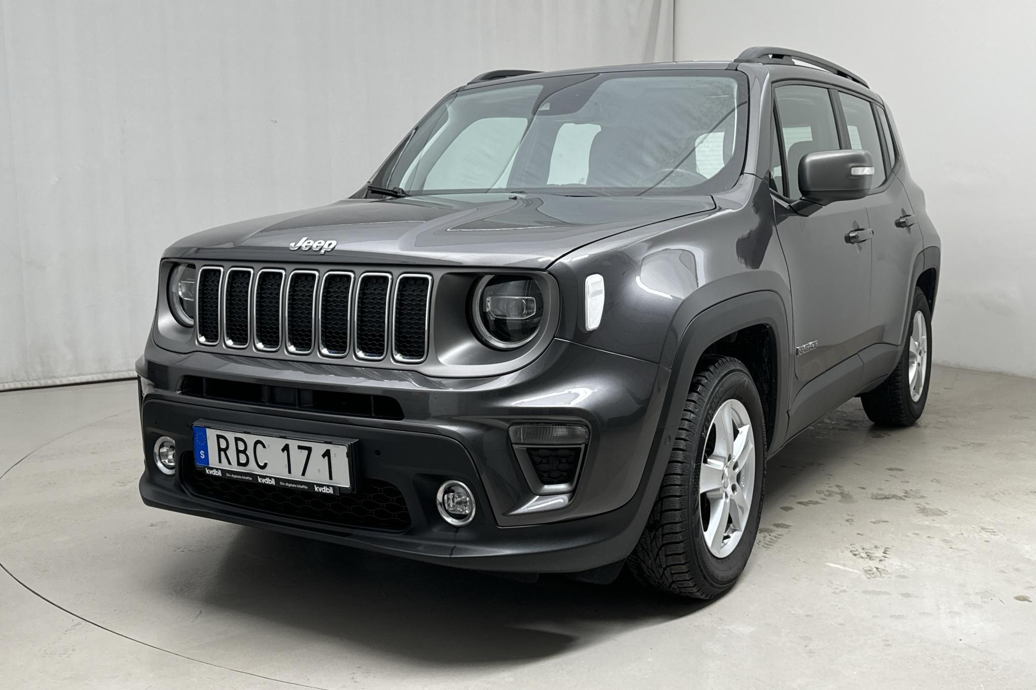 Jeep Renegade 1.0 GSE T3 2WD (120hk) - 4 536 mil - Manuell - grå - 2019