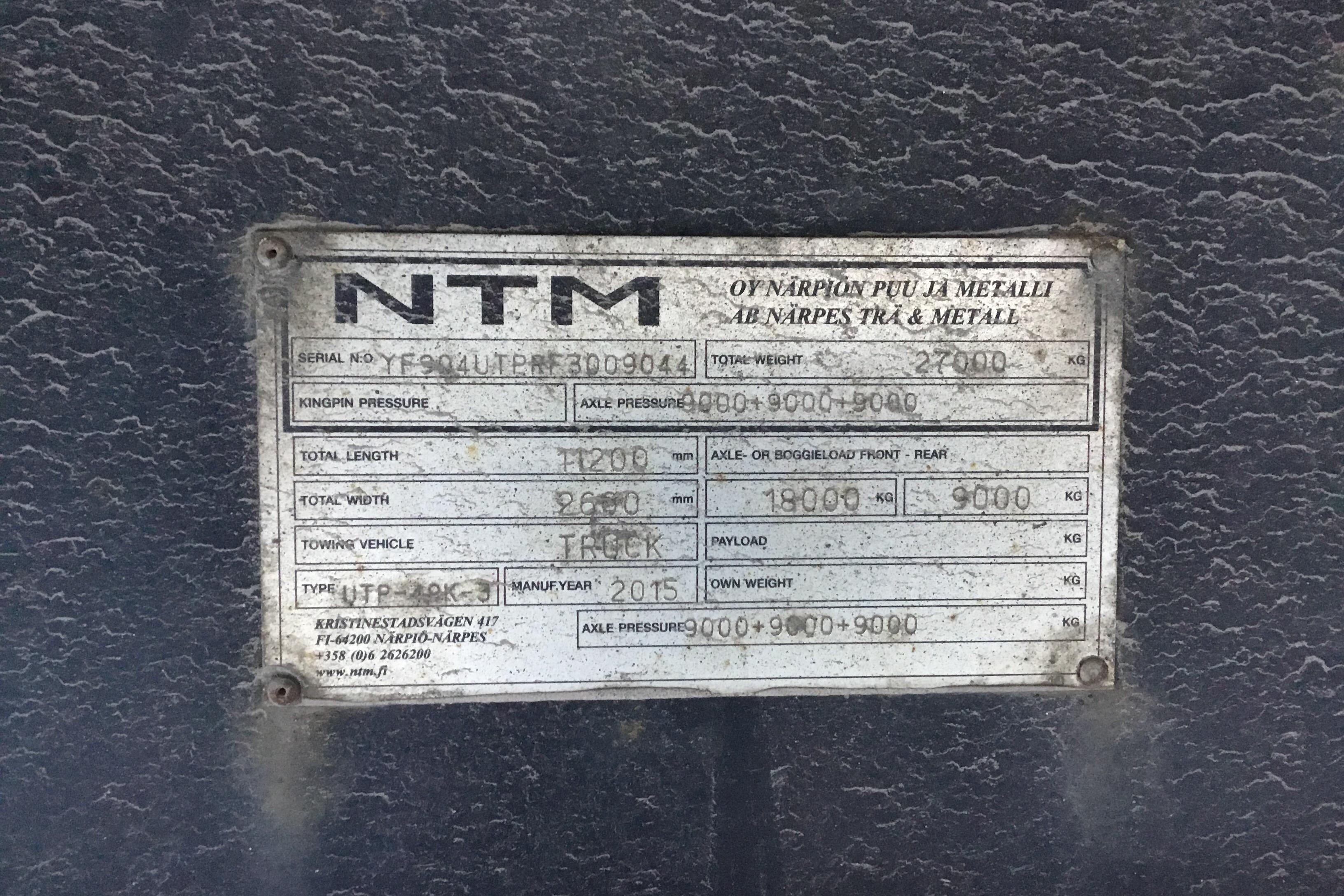 NTM UTP-49K-3 - 0 km - 2015