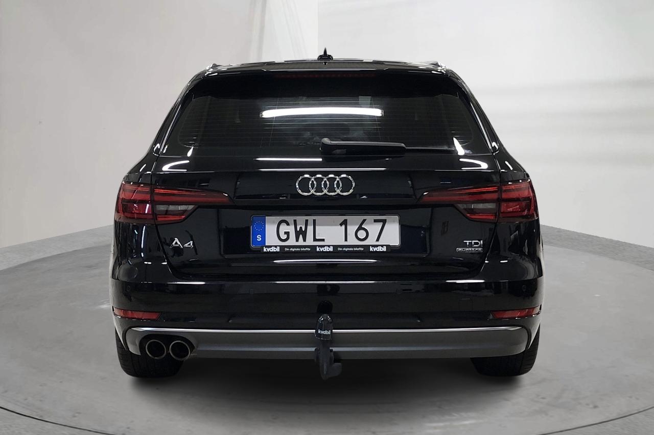 Audi A4 2.0 TDI Avant quattro (190hk) - 80 360 km - Automatic - black - 2018