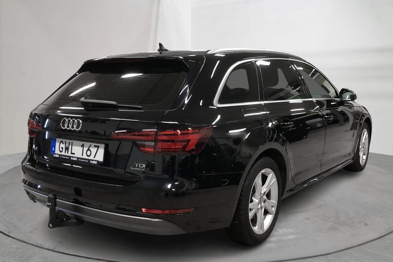 Audi A4 2.0 TDI Avant quattro (190hk) - 8 036 mil - Automat - svart - 2018