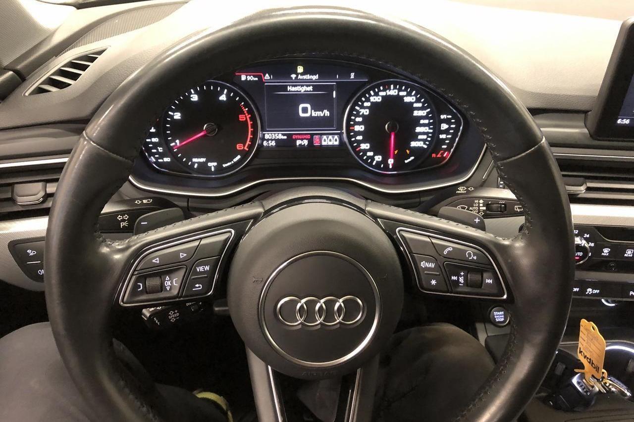 Audi A4 2.0 TDI Avant quattro (190hk) - 80 360 km - Automatyczna - czarny - 2018