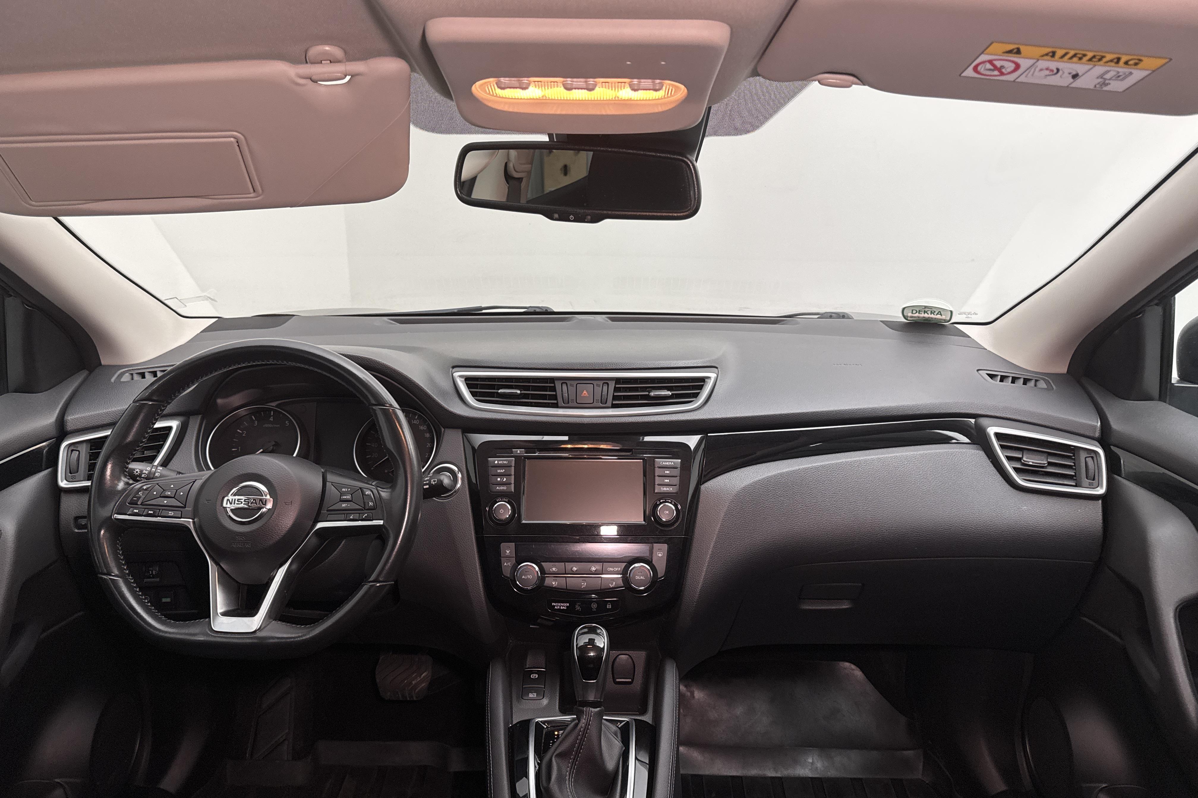 Nissan Qashqai 1.3 DIG-T (160hk) - 82 380 km - Automatyczna - czarny - 2020