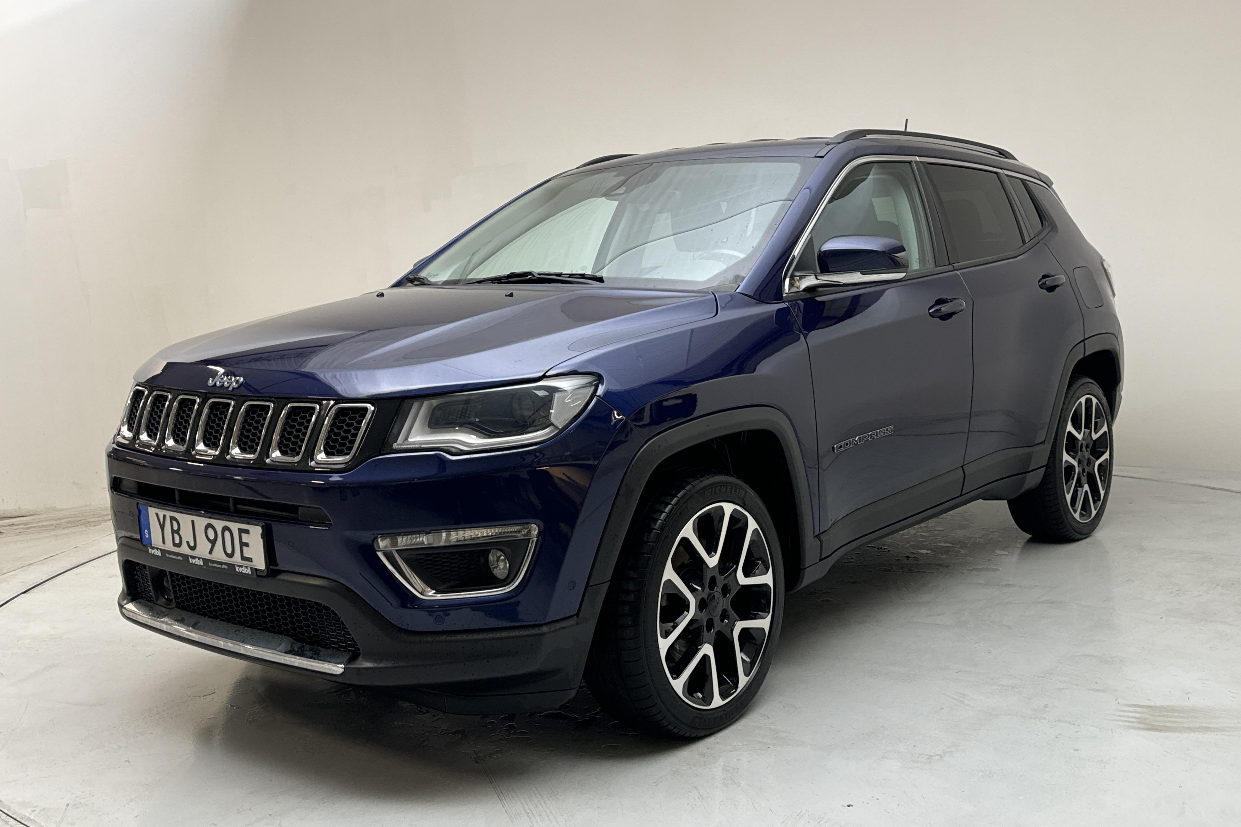 Jeep Compass 1.3 PHEV 4WD (190hk) - 81 650 km - Automaattinen - sininen - 2020