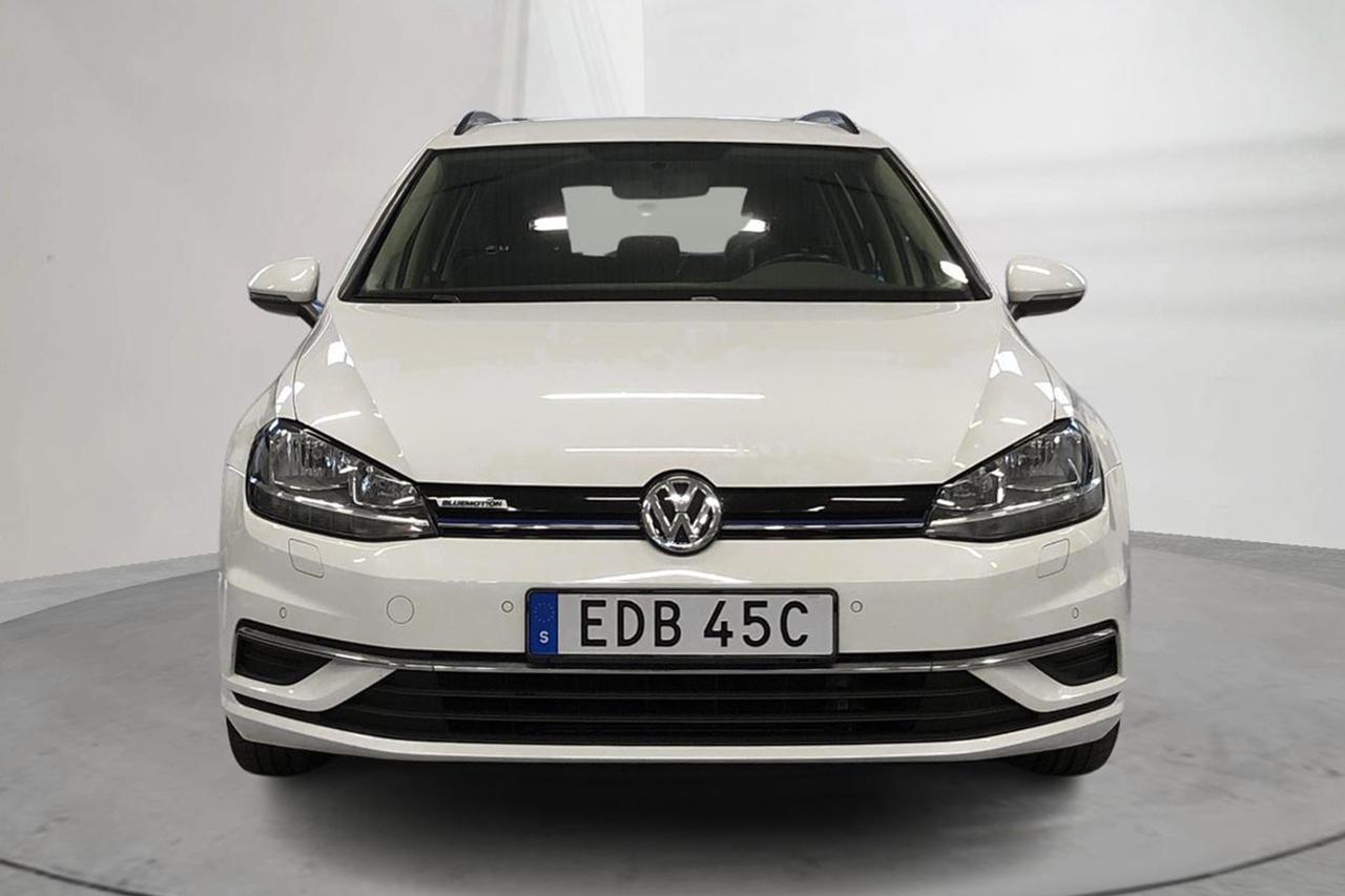 VW Golf VII 1.5 TGI Sportscombi (130hk) - 49 020 km - Käsitsi - valge - 2019