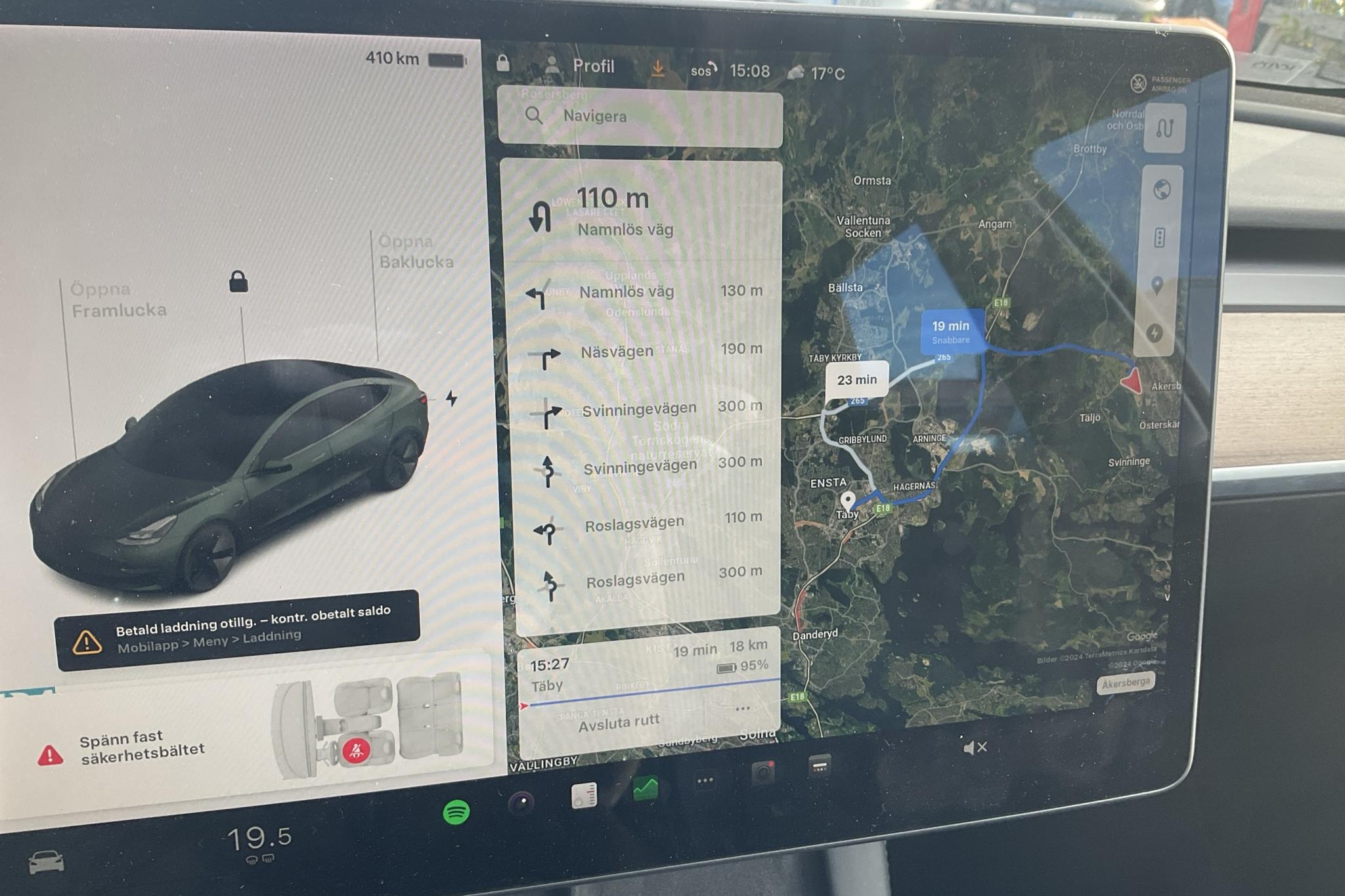 Tesla Model 3 Standard Range RWD - 10 605 mil - Automat - vit - 2021