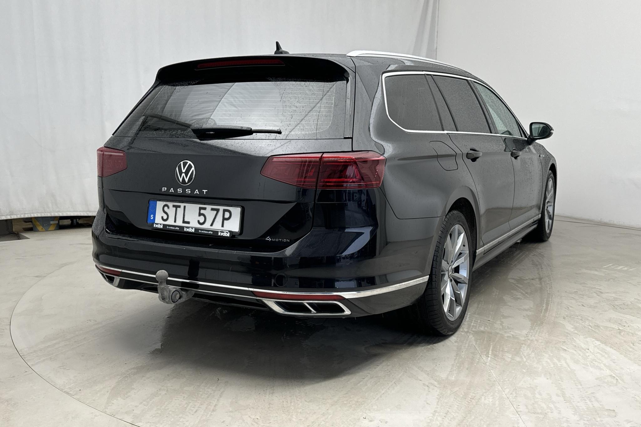 VW Passat 2.0 TDI Sportscombi 4Motion (200hk) - 10 564 mil - Automat - svart - 2021