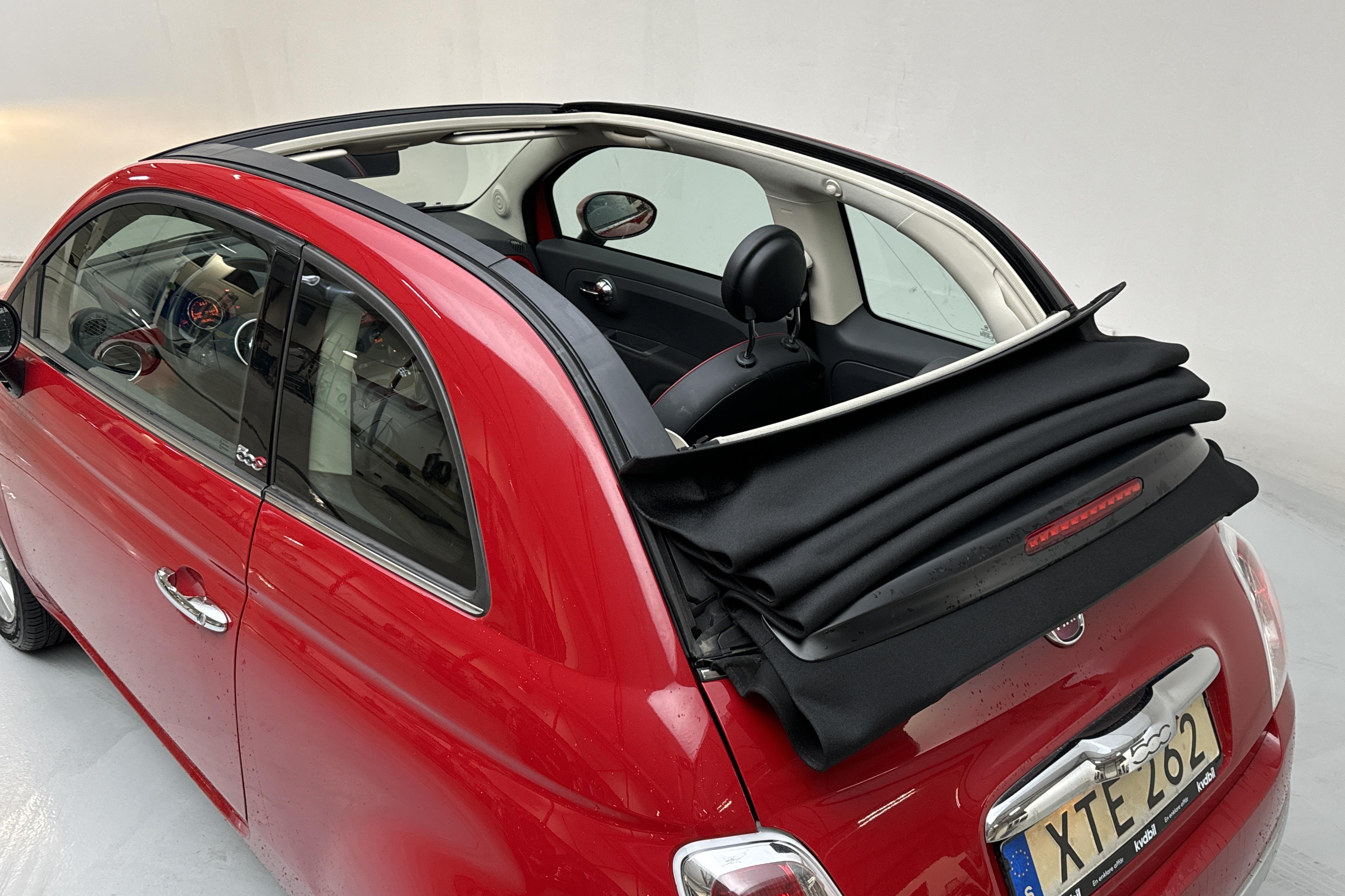 Fiat 500C 1.2 (69hk) - 13 638 mil - Manuell - röd - 2014