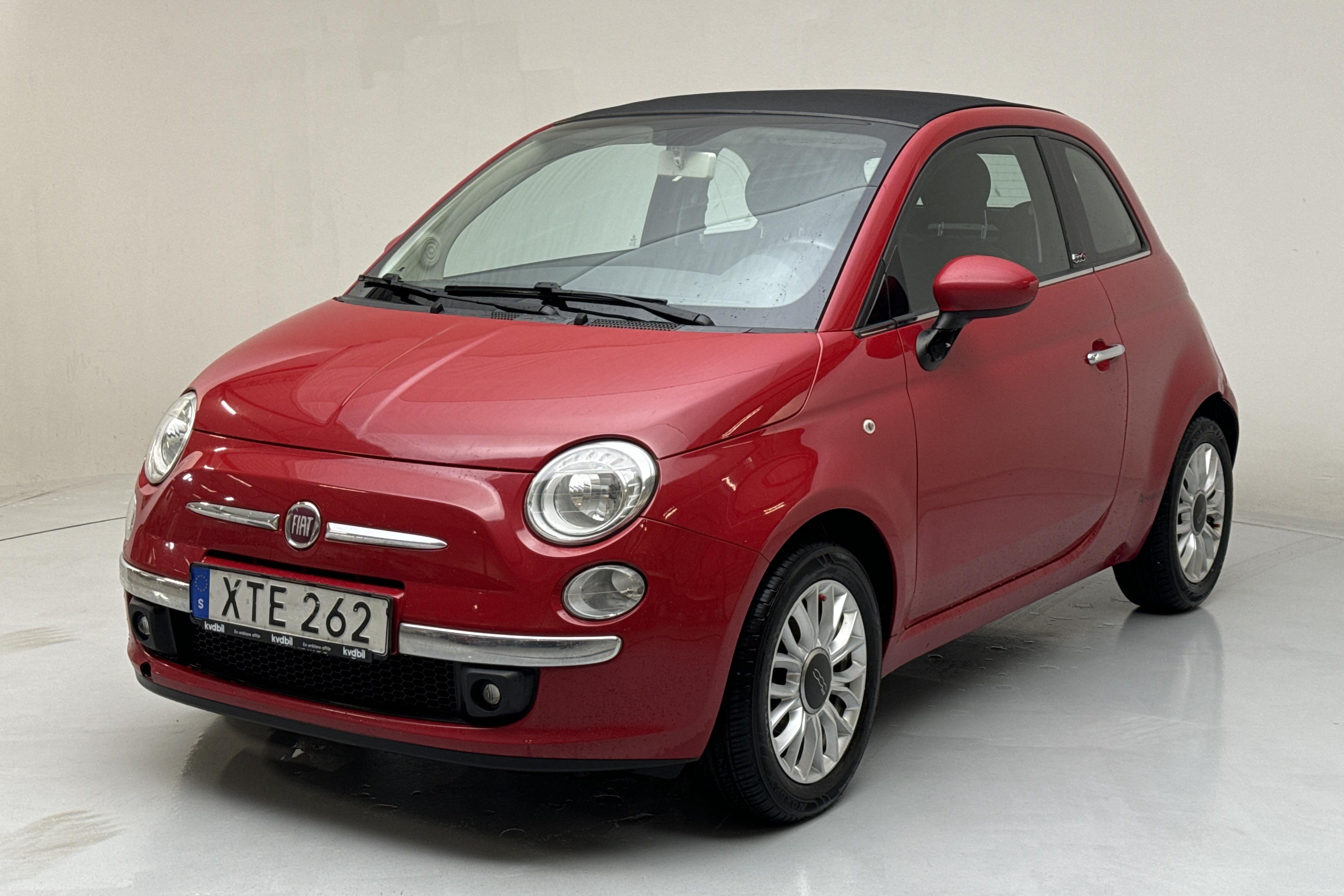 Fiat 500C 1.2 (69hk) - 13 638 mil - Manuell - röd - 2014