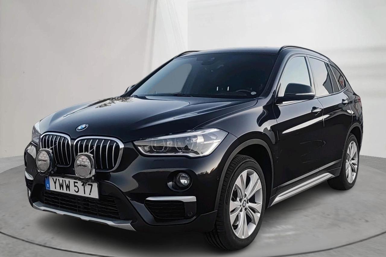 BMW X1 xDrive20d, F48 (190hk) - 156 960 km - Automatyczna - czarny - 2019