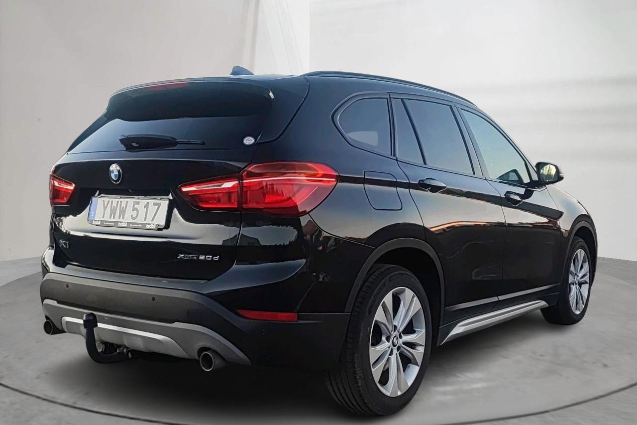 BMW X1 xDrive20d, F48 (190hk) - 156 960 km - Automatyczna - czarny - 2019