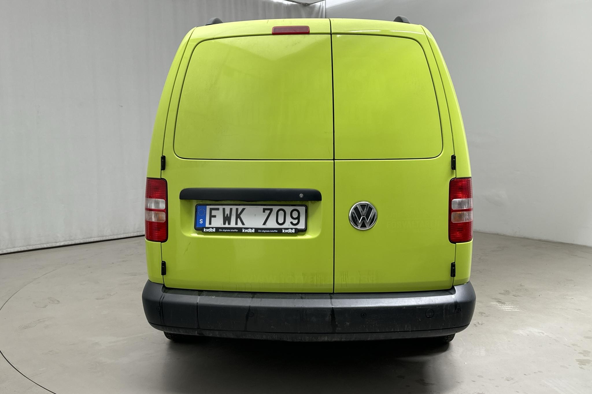 VW Caddy 2.0 Ecofuel Maxi Skåp (109hk) - 47 040 km - Käsitsi - must - 2014