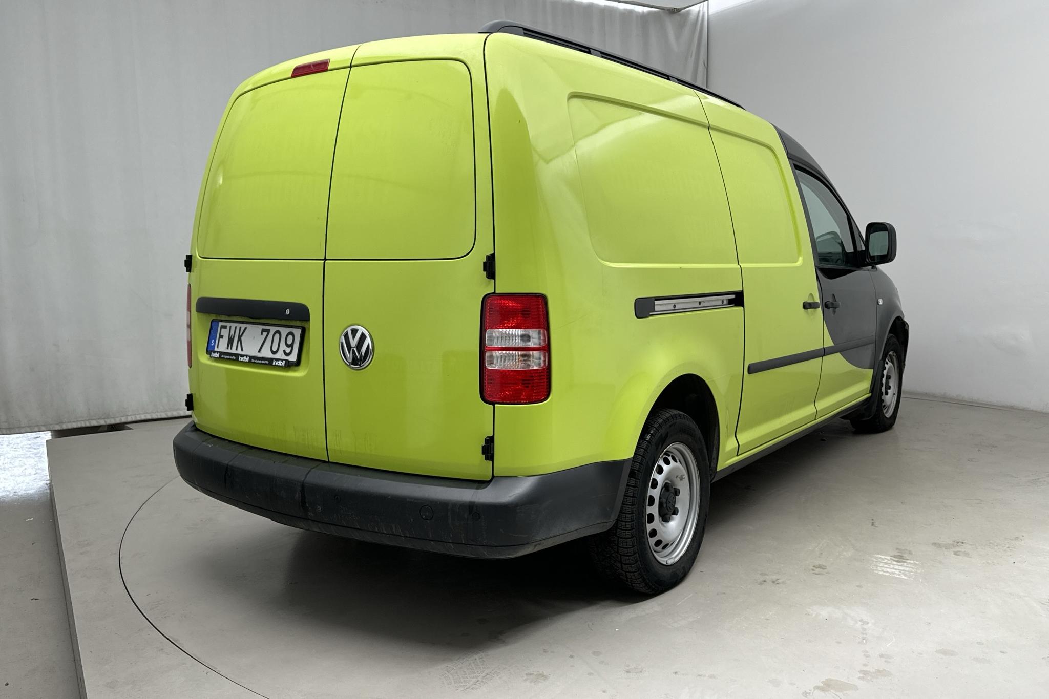 VW Caddy 2.0 Ecofuel Maxi Skåp (109hk) - 47 040 km - Käsitsi - must - 2014