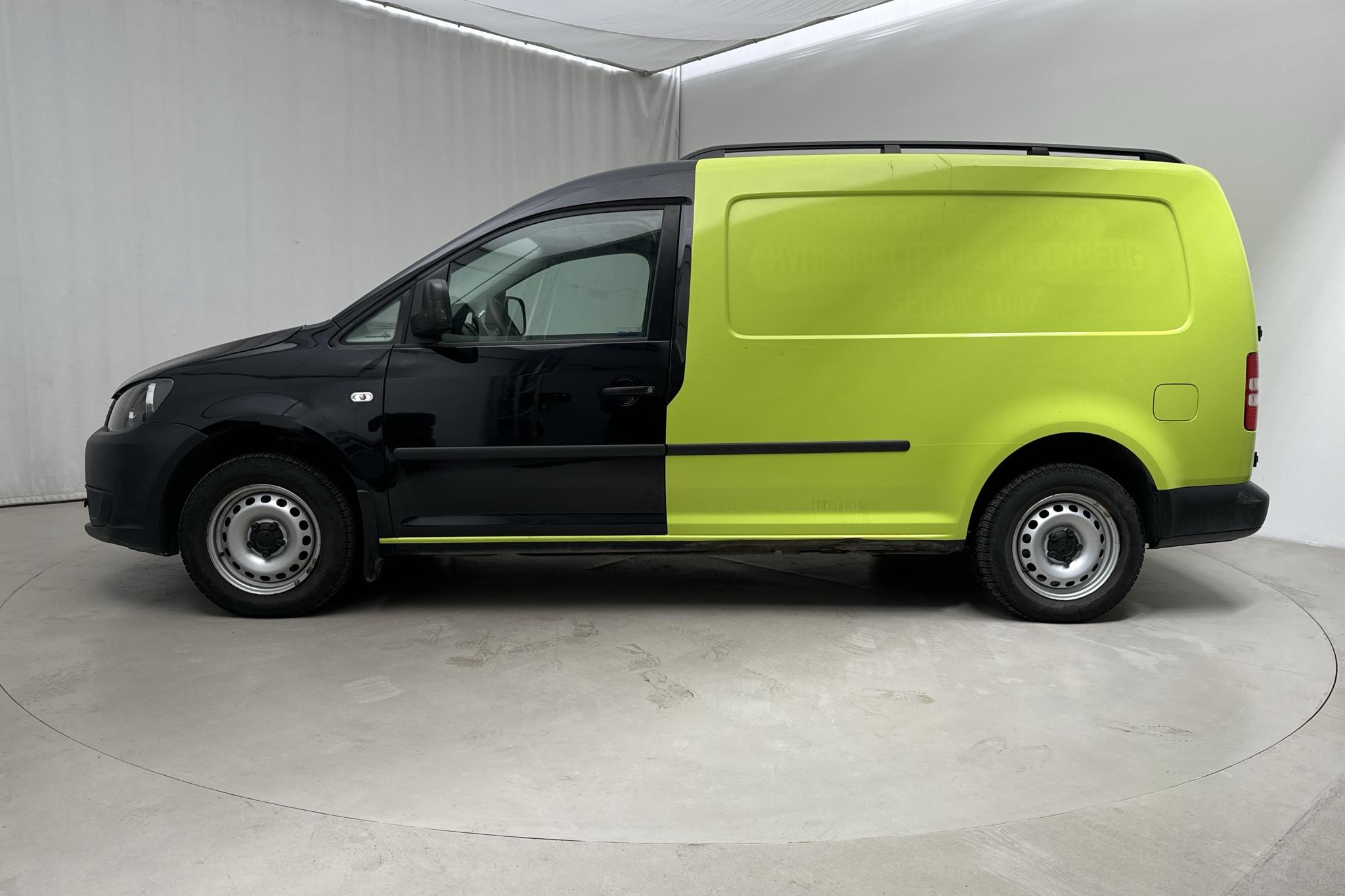 VW Caddy 2.0 Ecofuel Maxi Skåp (109hk) - 47 040 km - Manualna - czarny - 2014