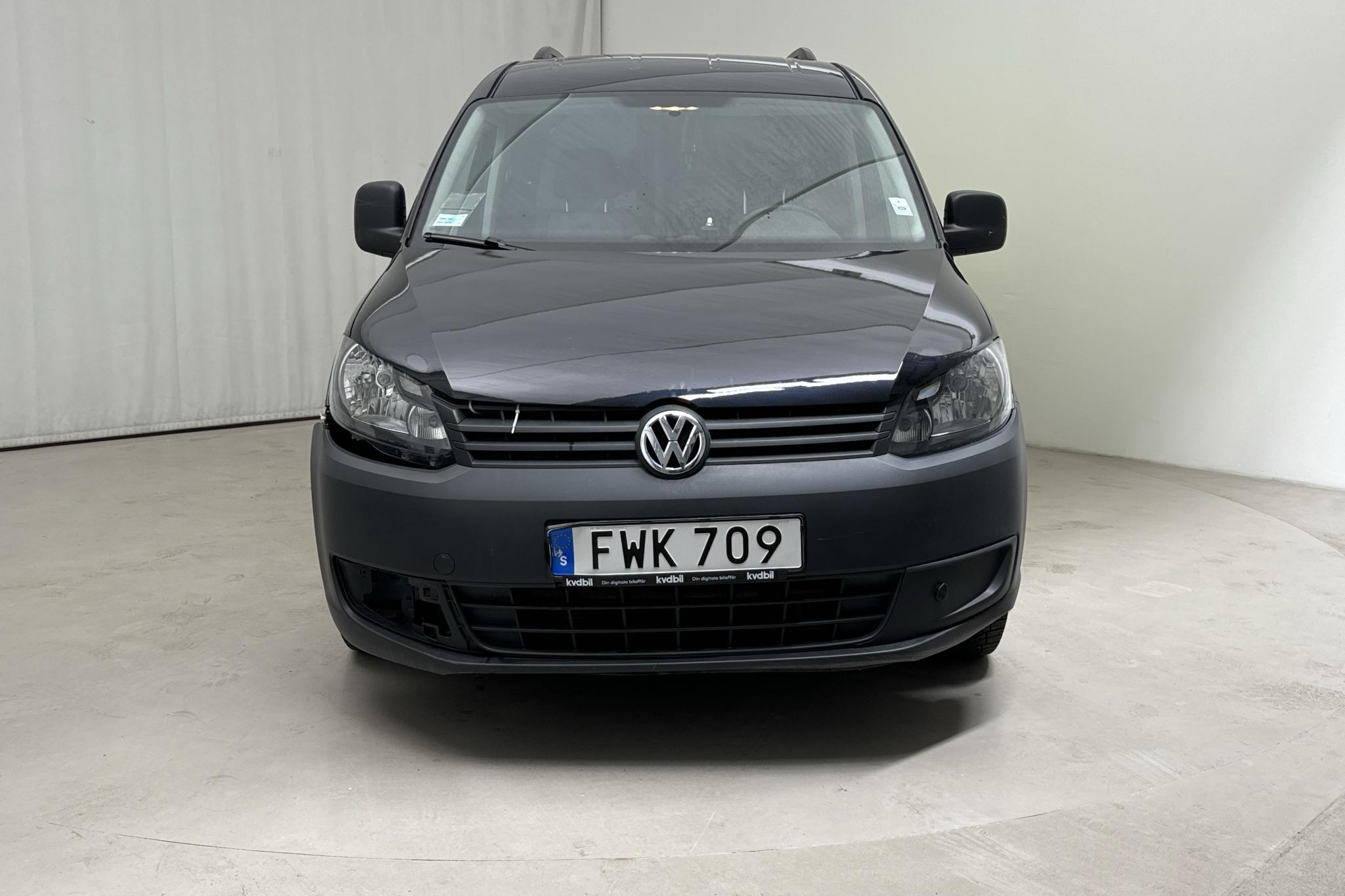 VW Caddy 2.0 Ecofuel Maxi Skåp (109hk) - 47 040 km - Manual - black - 2014