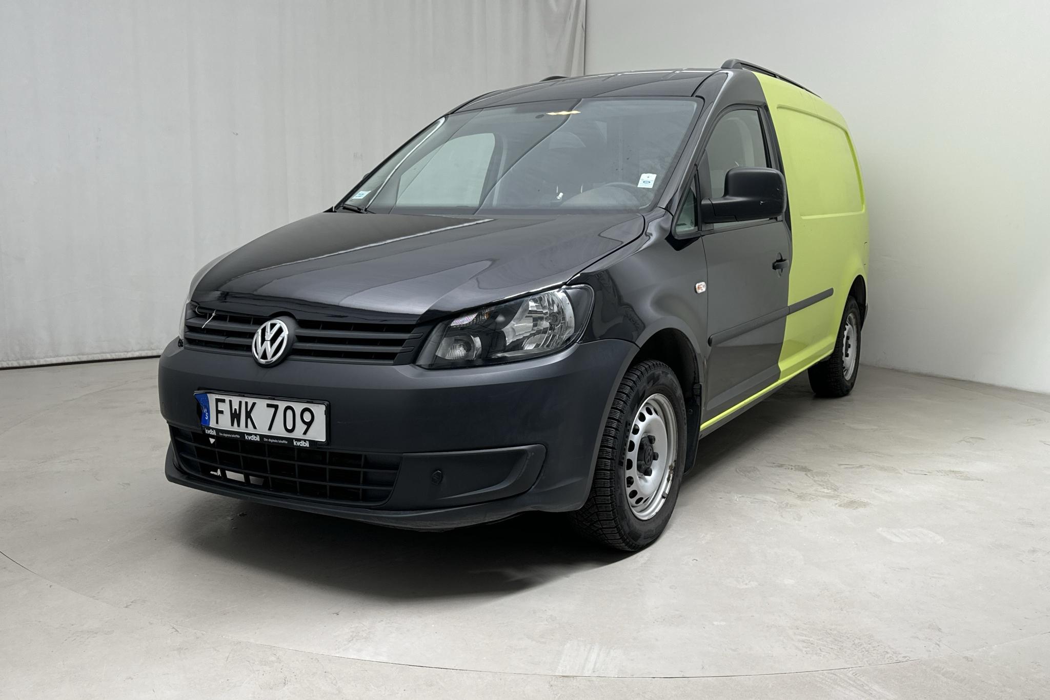 VW Caddy 2.0 Ecofuel Maxi Skåp (109hk) - 47 040 km - Manualna - czarny - 2014