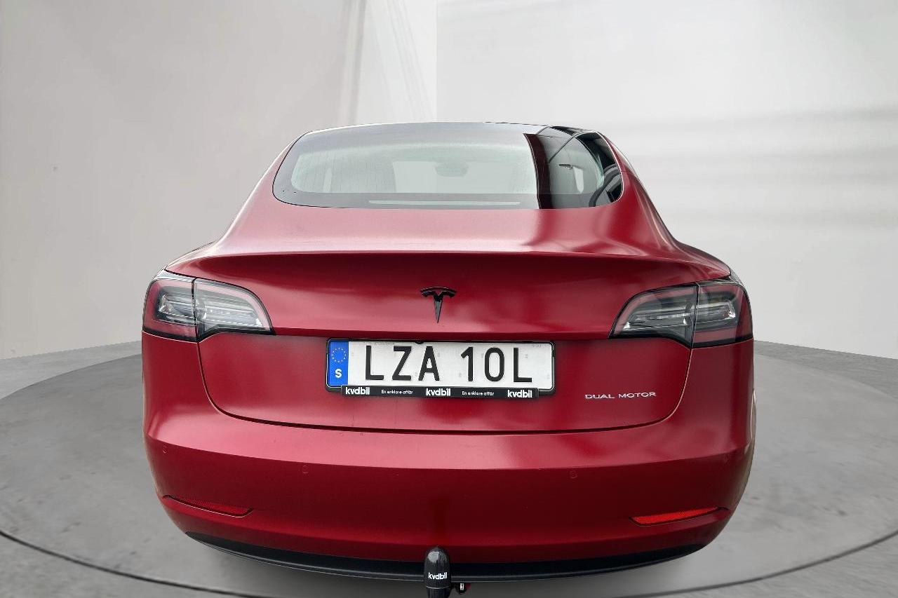 Tesla Model 3 Long Range Dual Motor AWD - 61 060 km - Automatyczna - czerwony - 2020