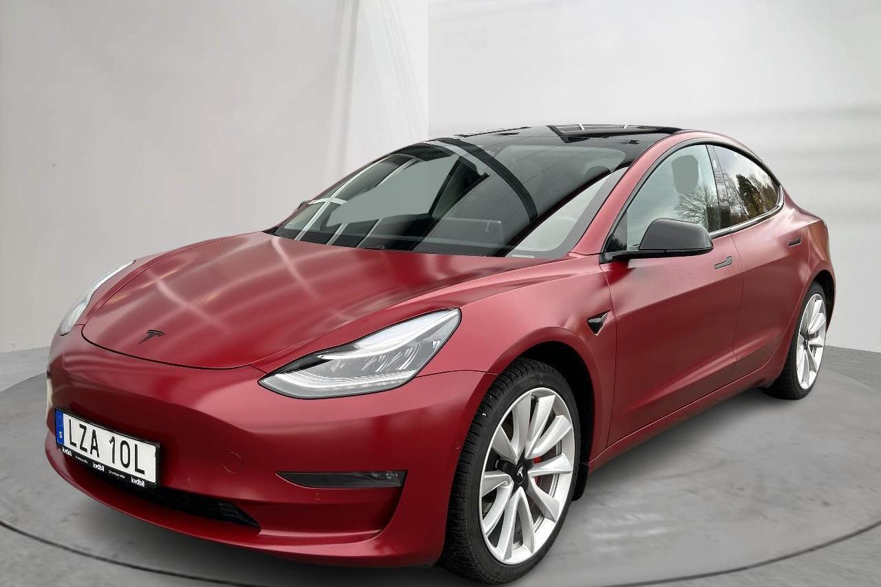 Tesla Model 3 Long Range Dual Motor AWD - 61 060 km - Automatyczna - czerwony - 2020