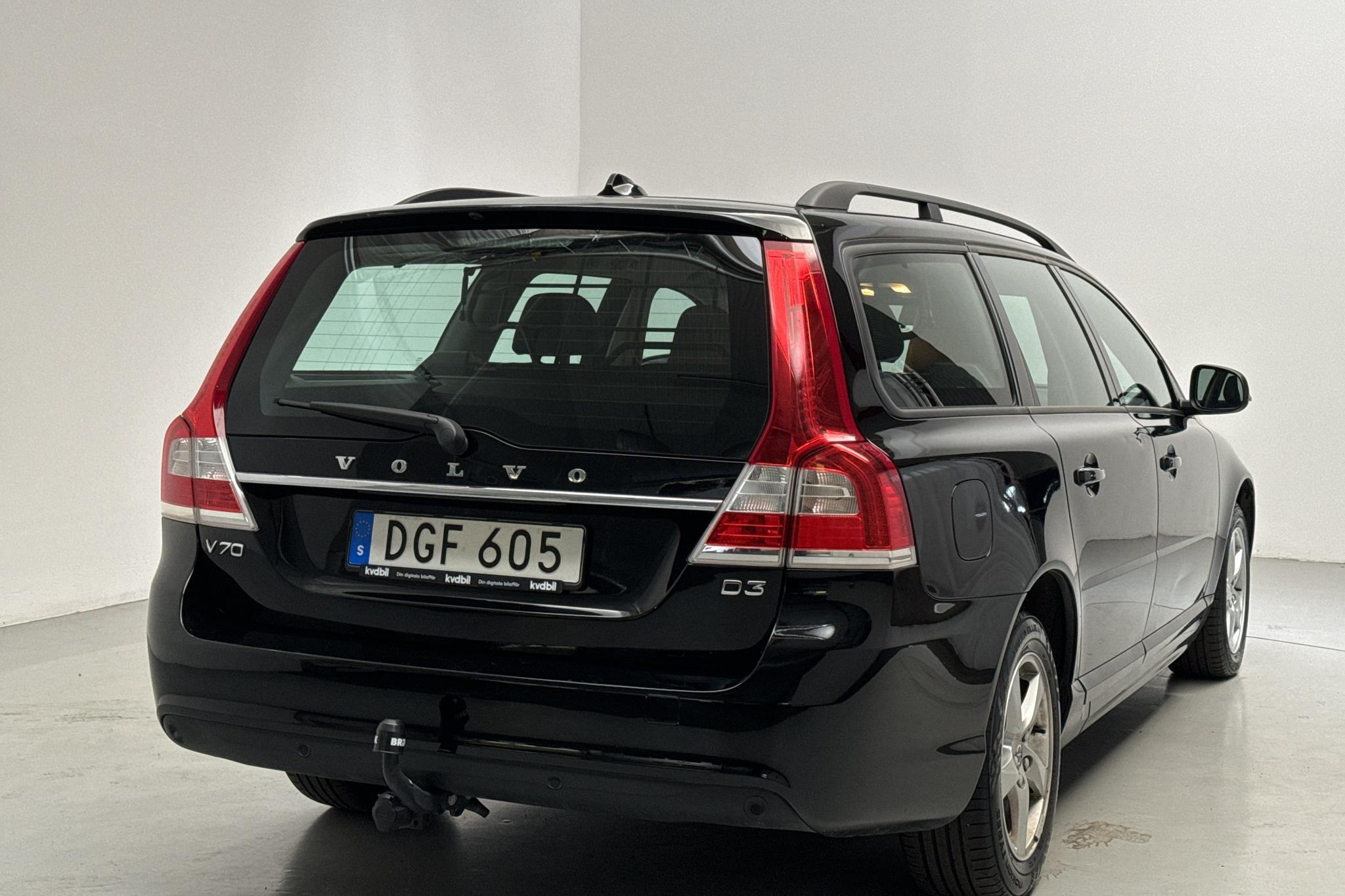 Volvo V70 II D3 (150hk) - 96 360 km - Automatyczna - czarny - 2016