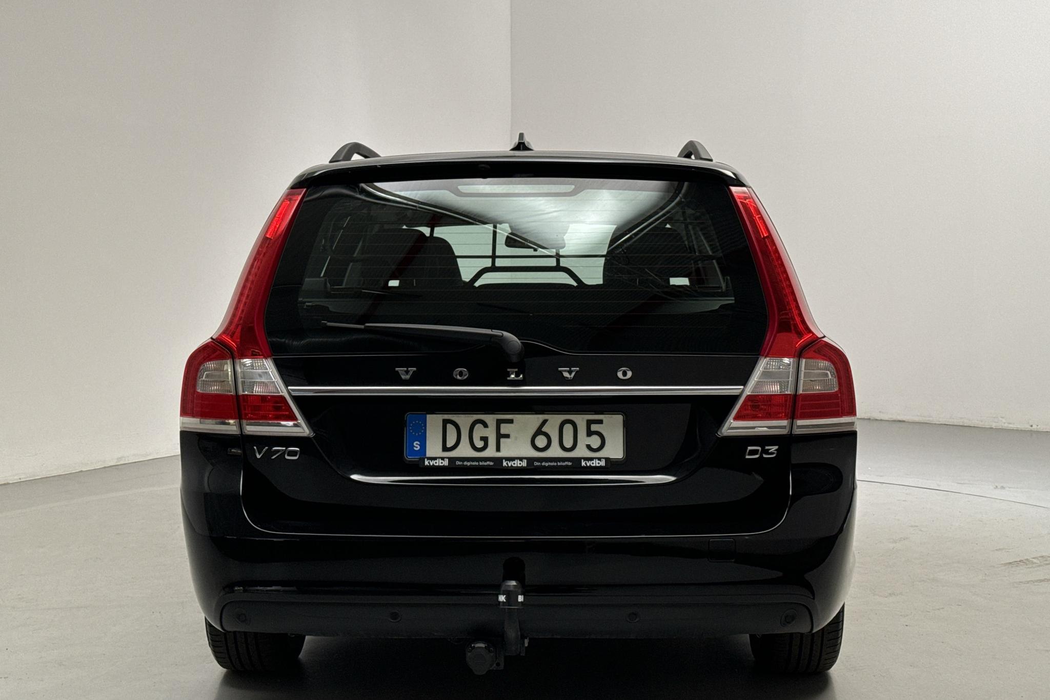 Volvo V70 II D3 (150hk) - 96 360 km - Automatyczna - czarny - 2016