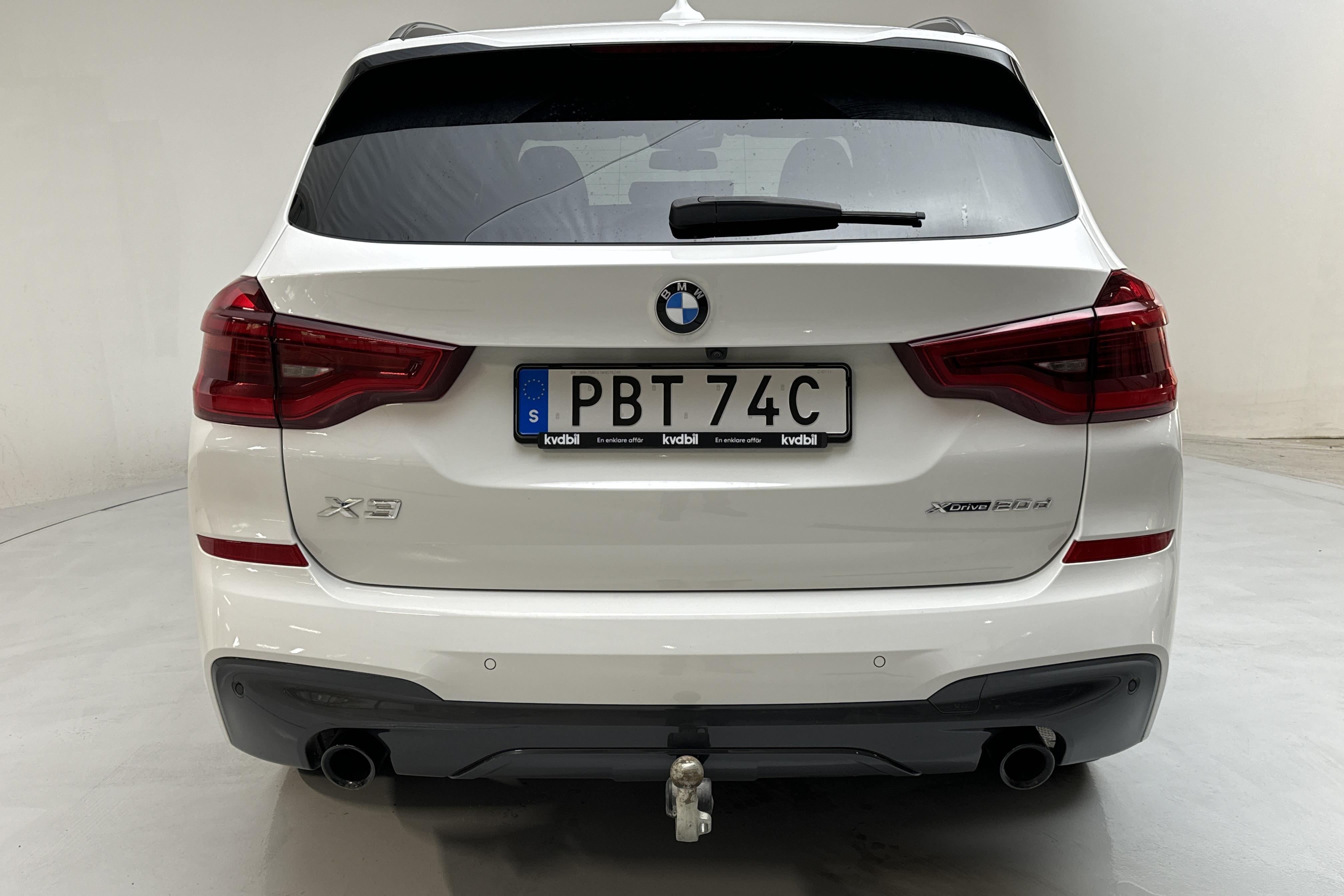 BMW X3 xDrive20d, G01 (190hk+11hk) - 6 205 mil - Automat - vit - 2021