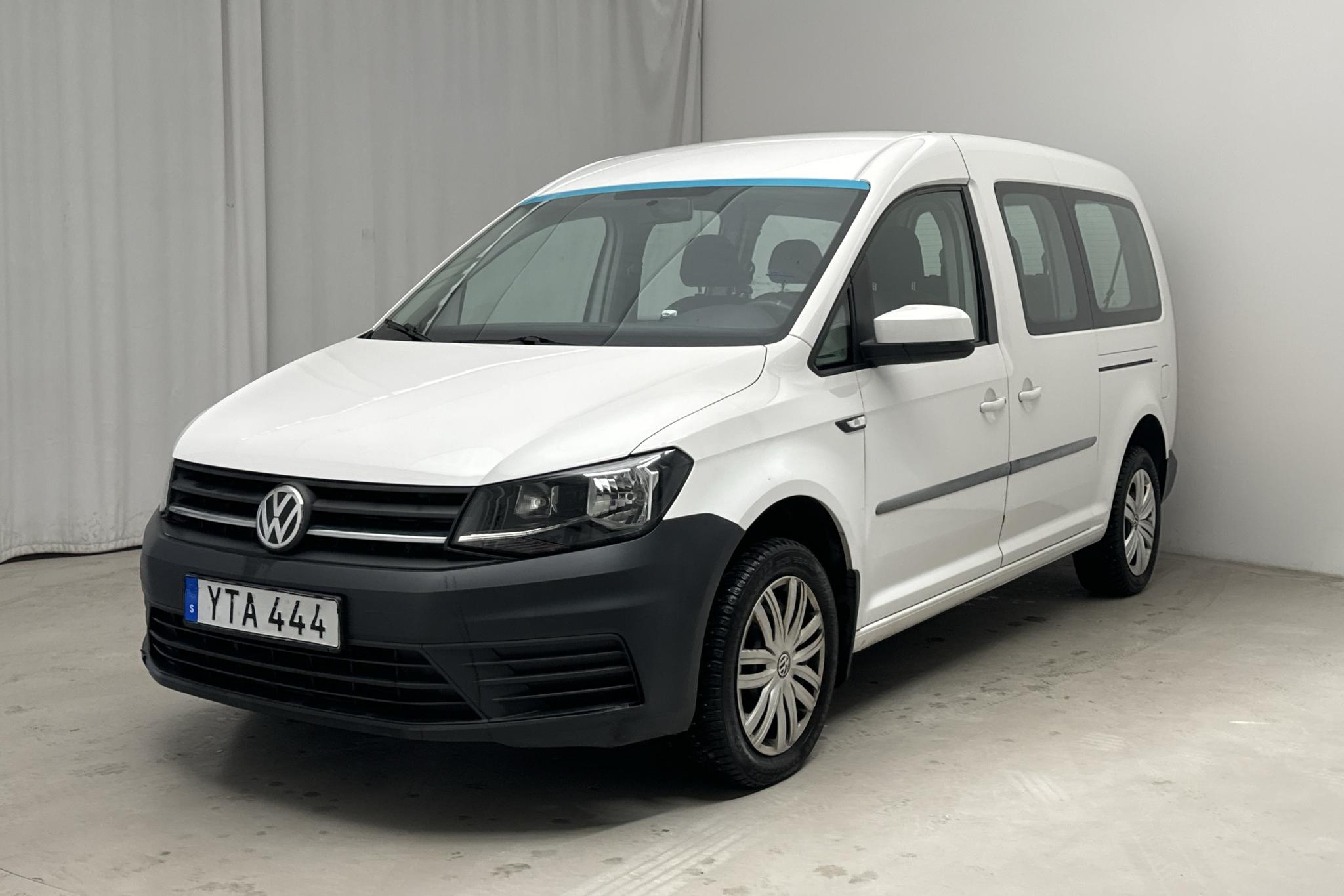 VW Caddy Life Maxi 2.0 TDI (102hk) - 161 150 km - Automatic - white - 2018