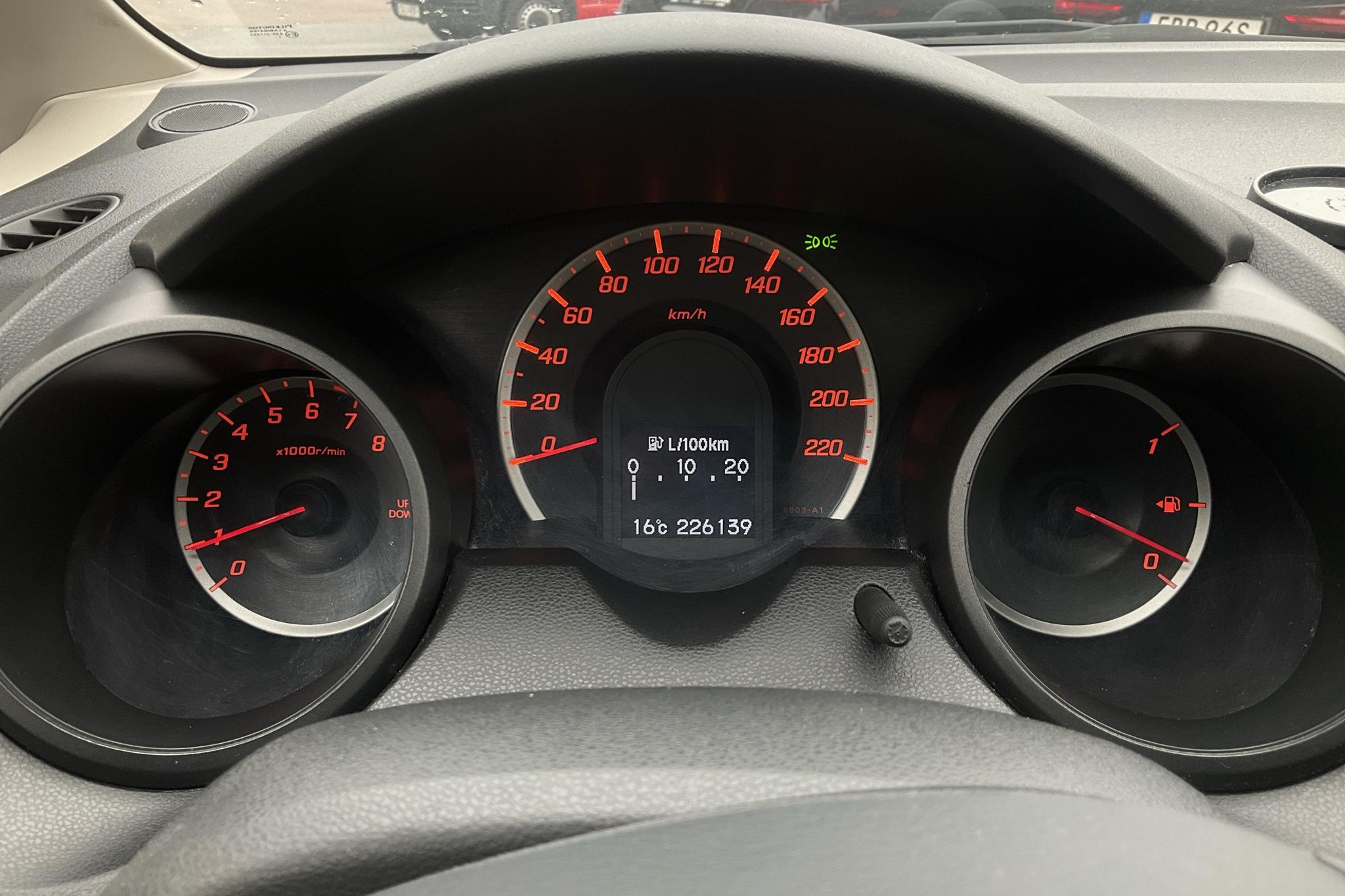 Honda Jazz 1.4 (100hk) - 226 130 km - Käsitsi - punane - 2012