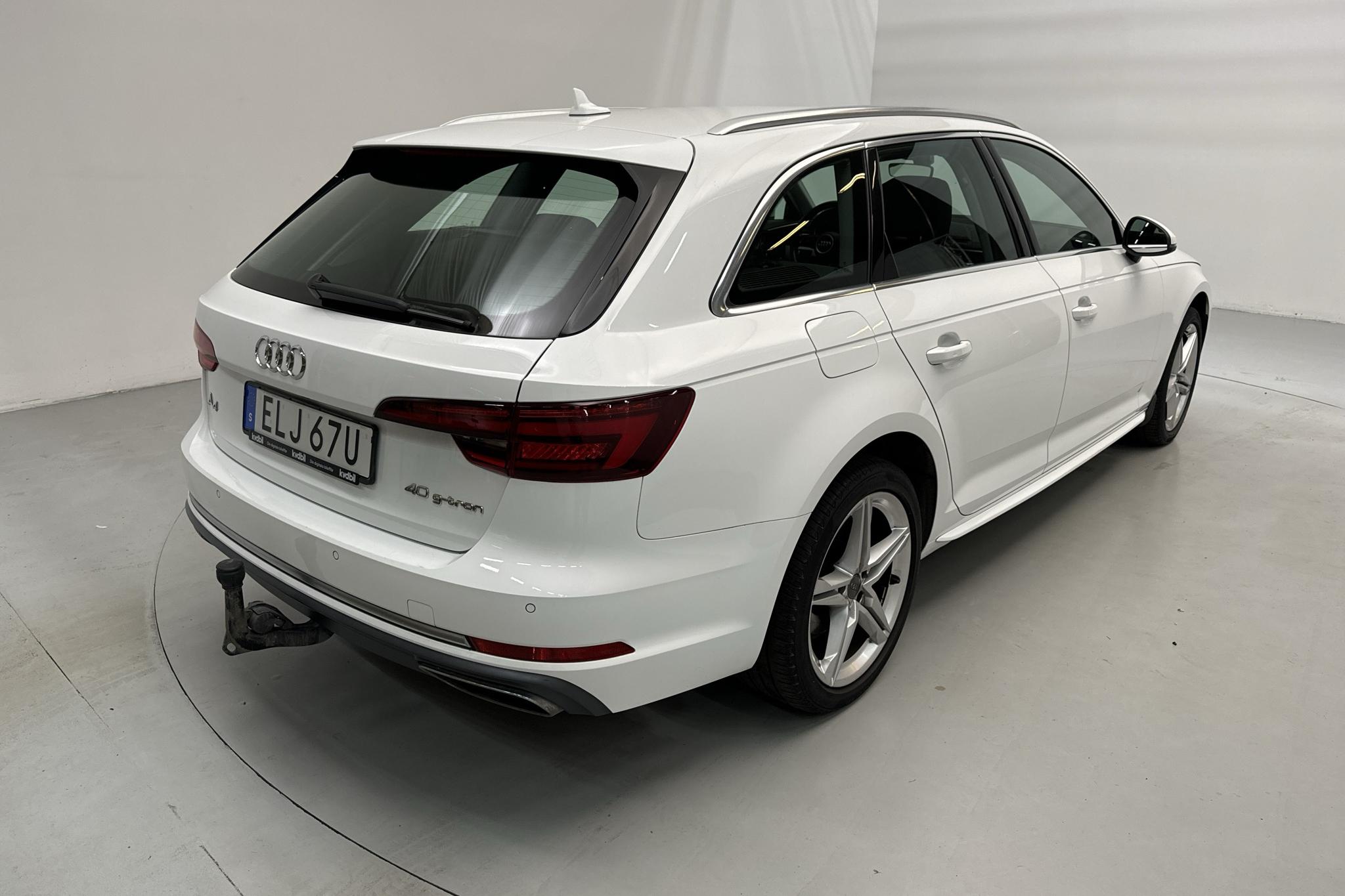 Audi A4 Avant 40 g-tron (170hk) - 53 540 km - Automaatne - valge - 2019