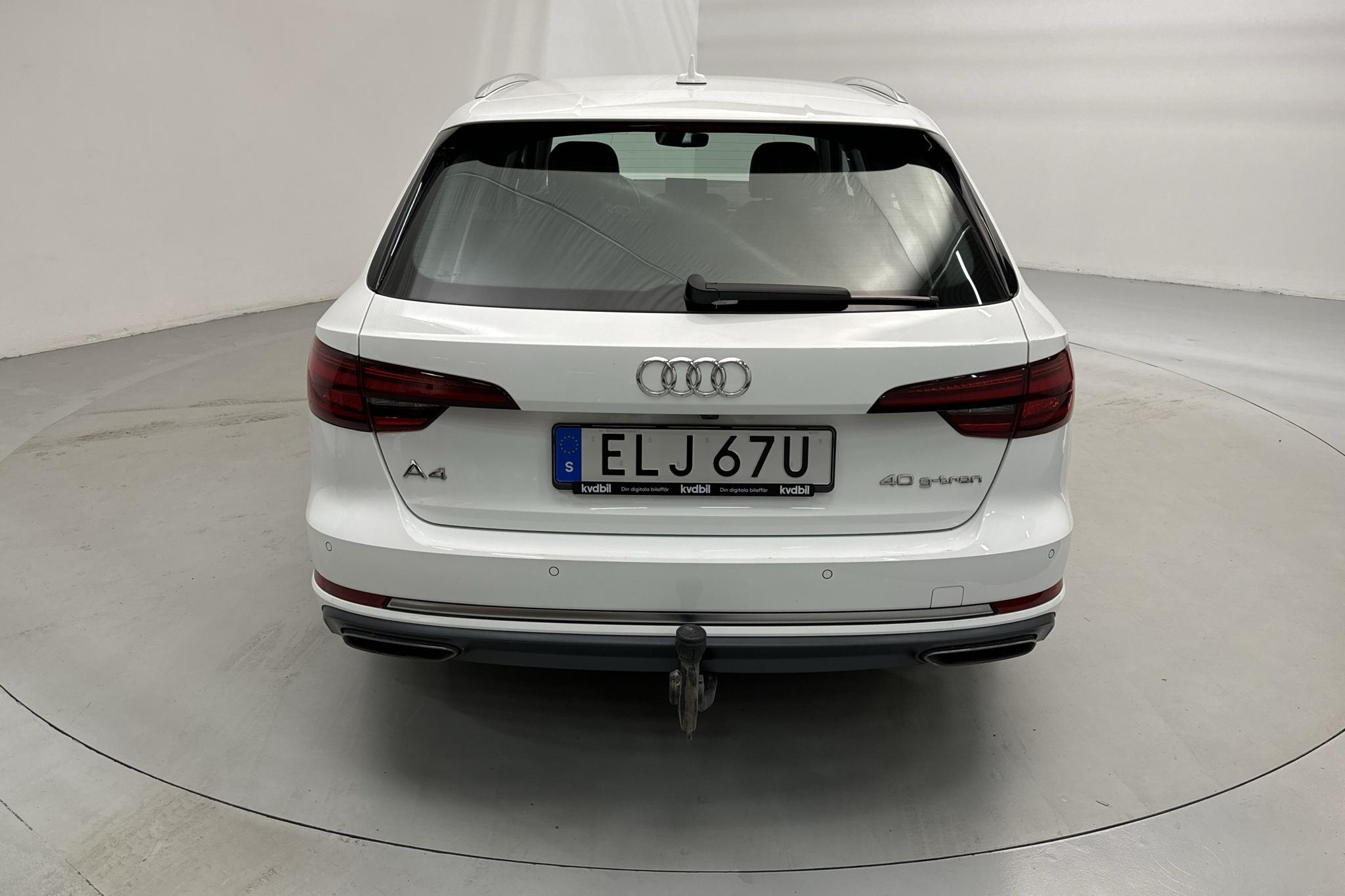 Audi A4 Avant 40 g-tron (170hk) - 53 540 km - Automatic - white - 2019