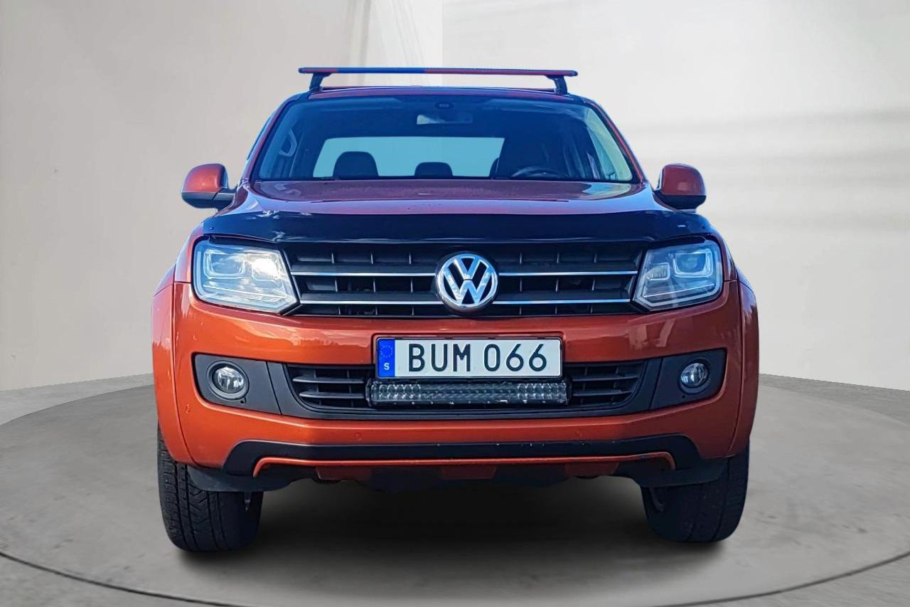 VW Amarok 2.0 TDI 4motion (180hk) - 293 450 km - Automatyczna - Light Red - 2015