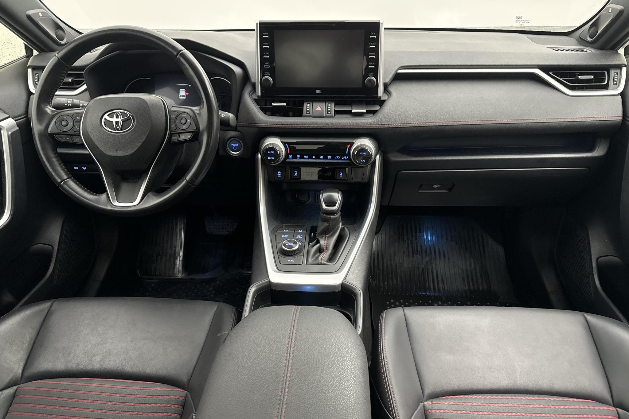 Toyota RAV4 2.5 Plug-in Hybrid AWD (306hk) - 75 430 km - Automatyczna - biały - 2021