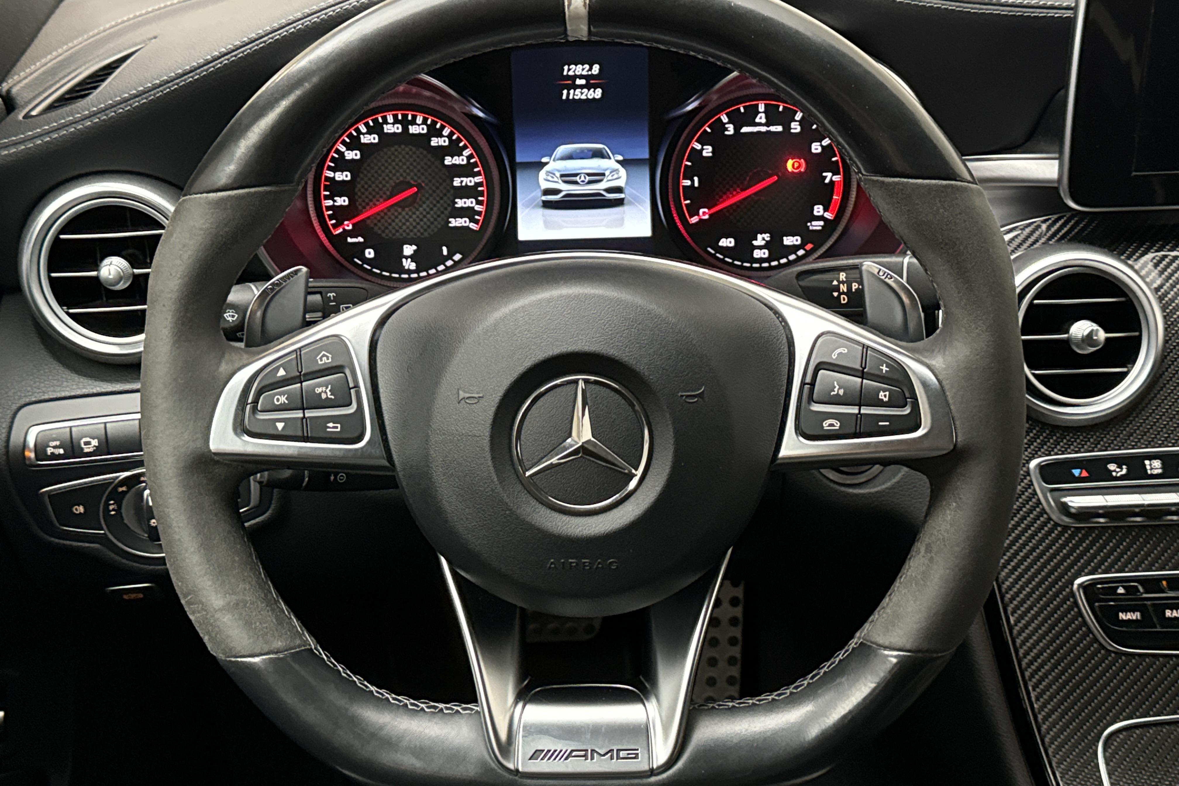 Mercedes C 63 AMG S Kombi S205 (510hk) - 115 260 km - Automaatne - valge - 2017