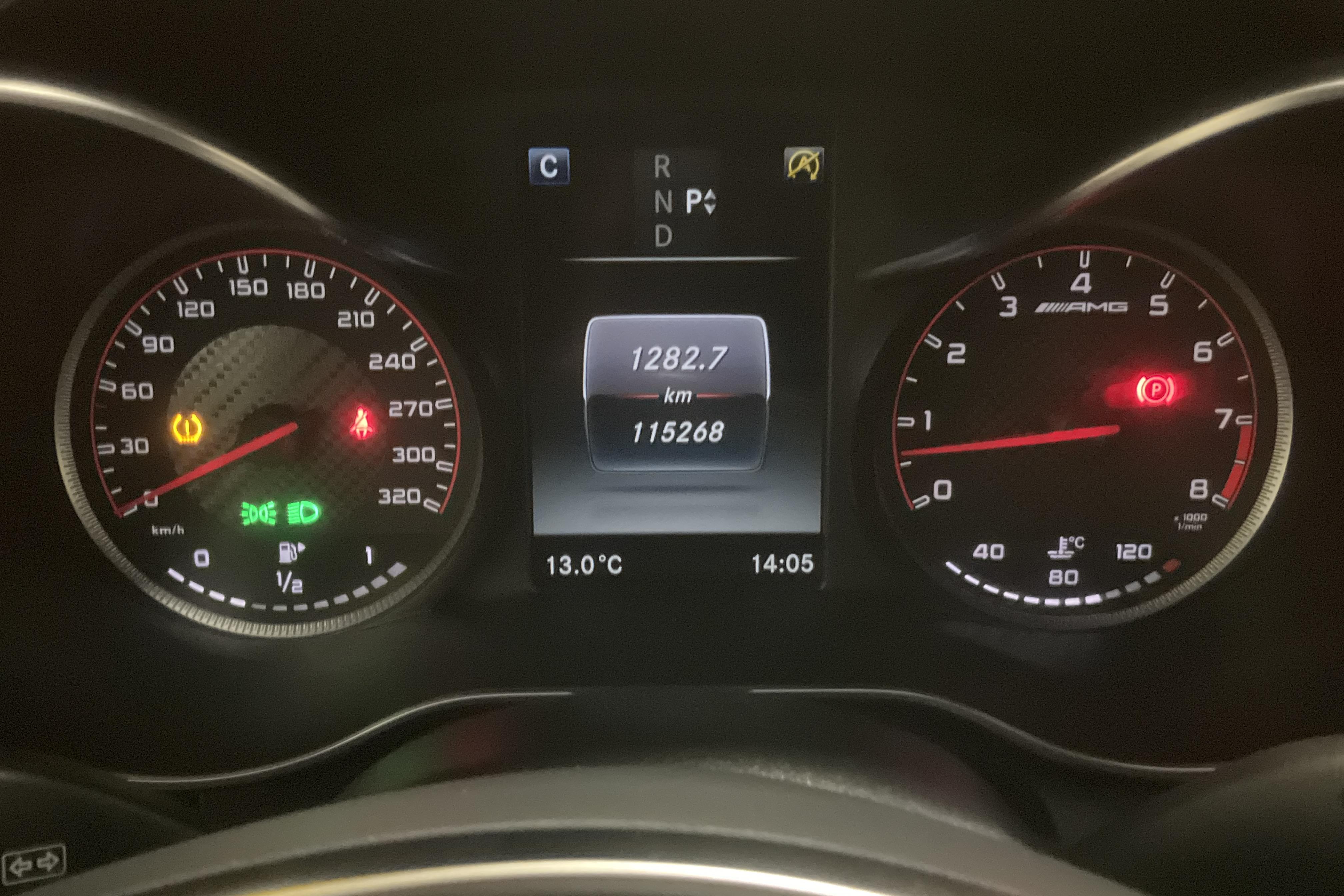 Mercedes C 63 AMG S Kombi S205 (510hk) - 115 260 km - Automaatne - valge - 2017