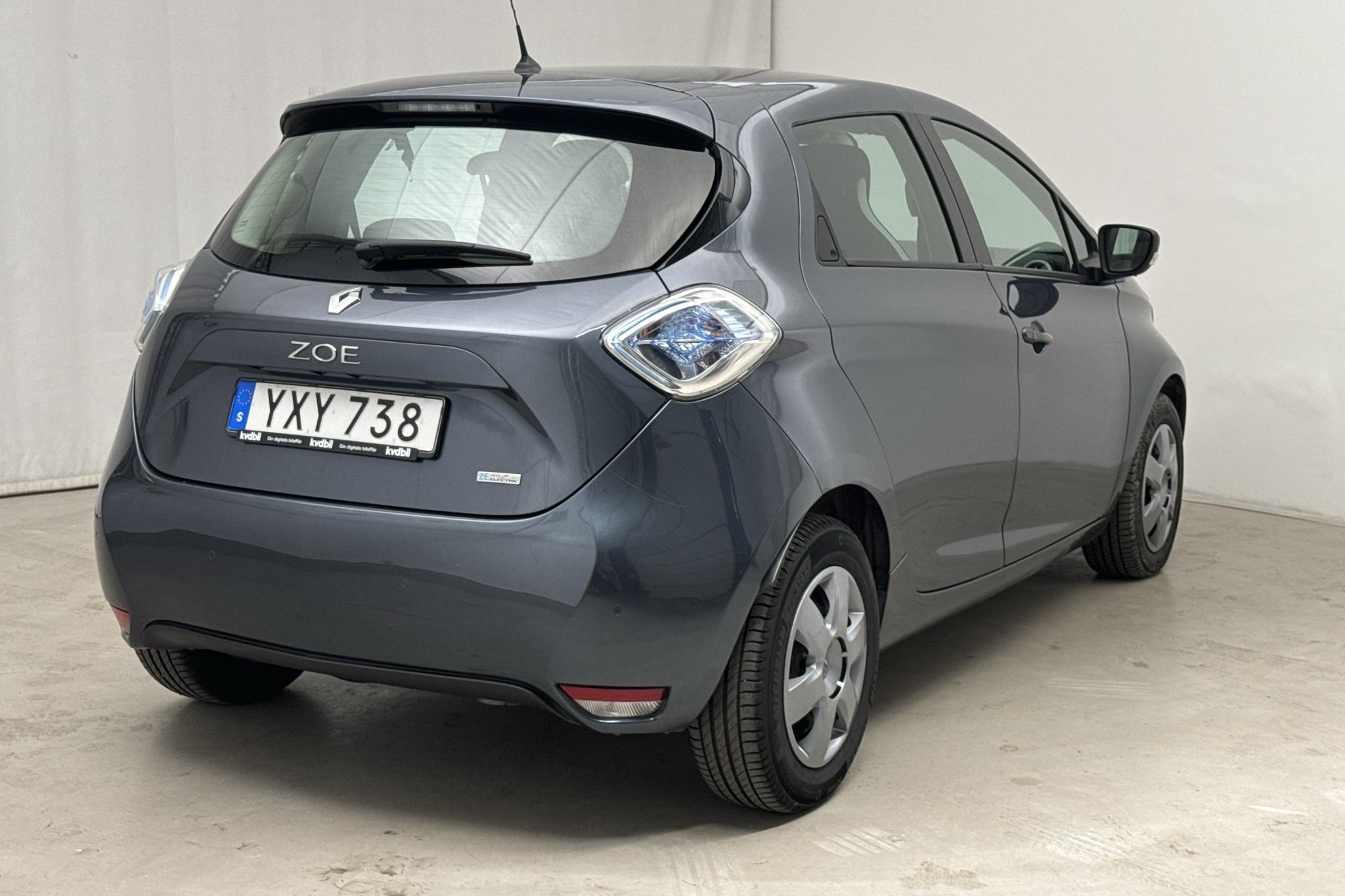 Renault Zoe 41 kWh R90 (92hk) - 41 330 km - Automatyczna - szary - 2019