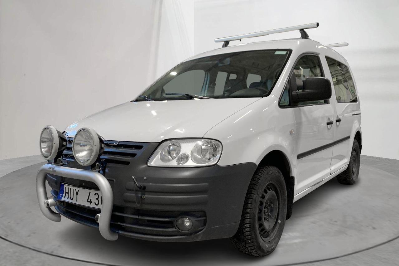 VW Caddy Kombi 1.9 TDI (105hk) - 17 248 mil - Manuell - vit - 2008