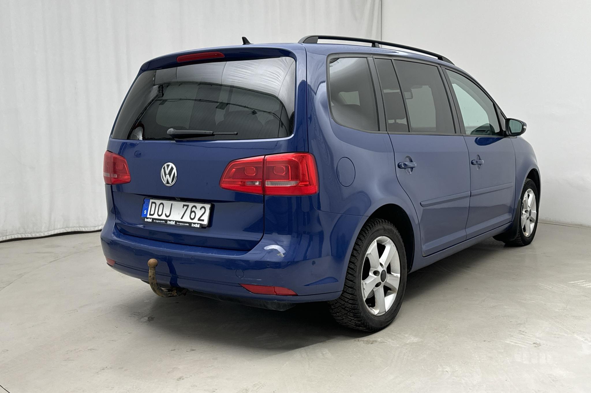 VW Touran 1.4 TGI EcoFuel (150hk) - 203 180 km - Automatyczna - Dark Blue - 2011