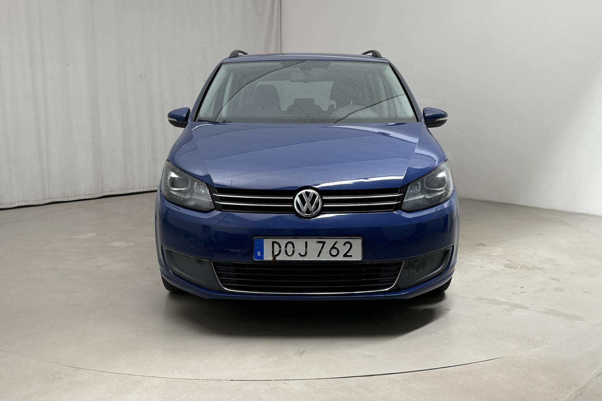 VW Touran 1.4 TGI EcoFuel (150hk) - 203 180 km - Automatyczna - Dark Blue - 2011