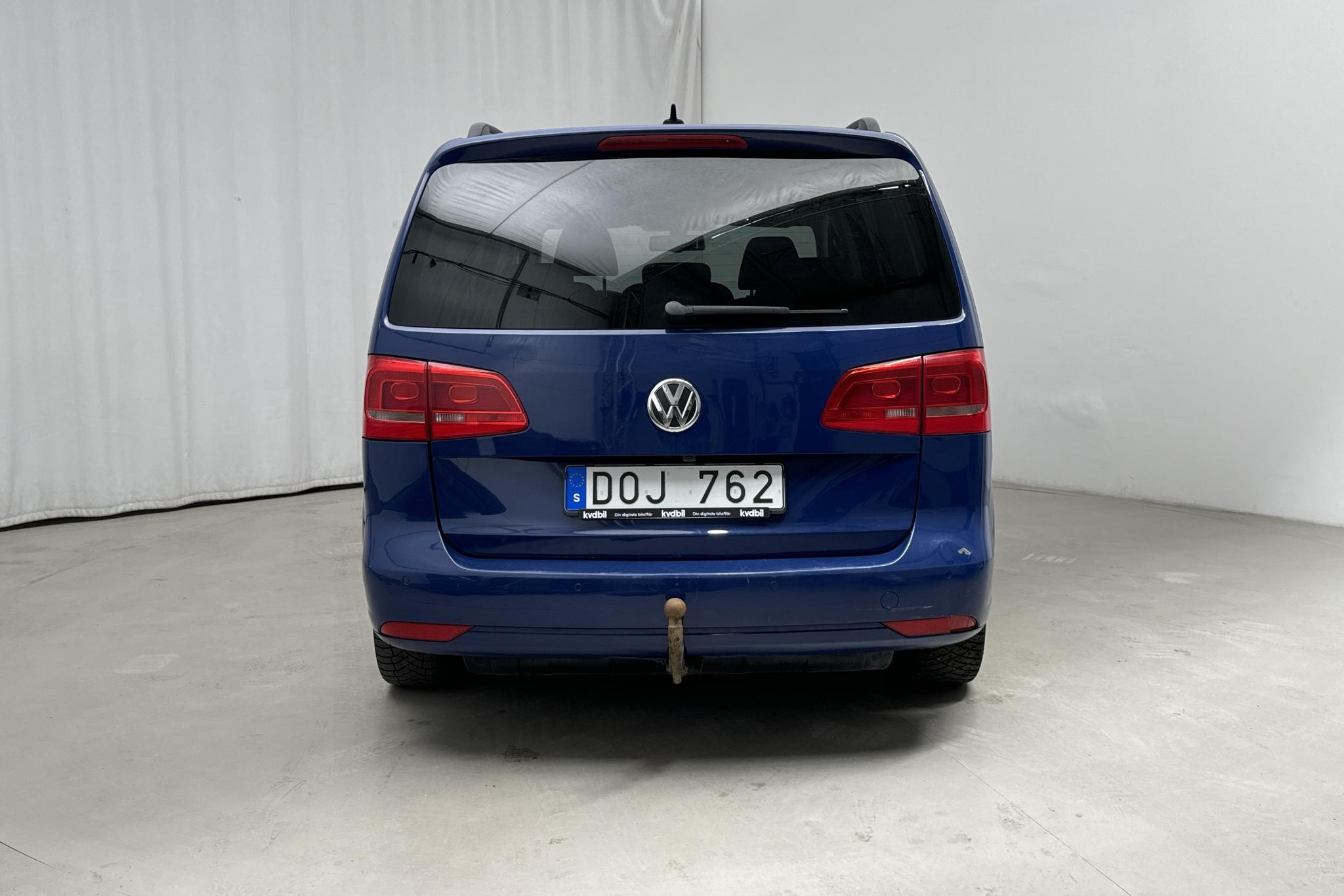 VW Touran 1.4 TGI EcoFuel (150hk) - 203 180 km - Automatyczna - Dark Blue - 2011