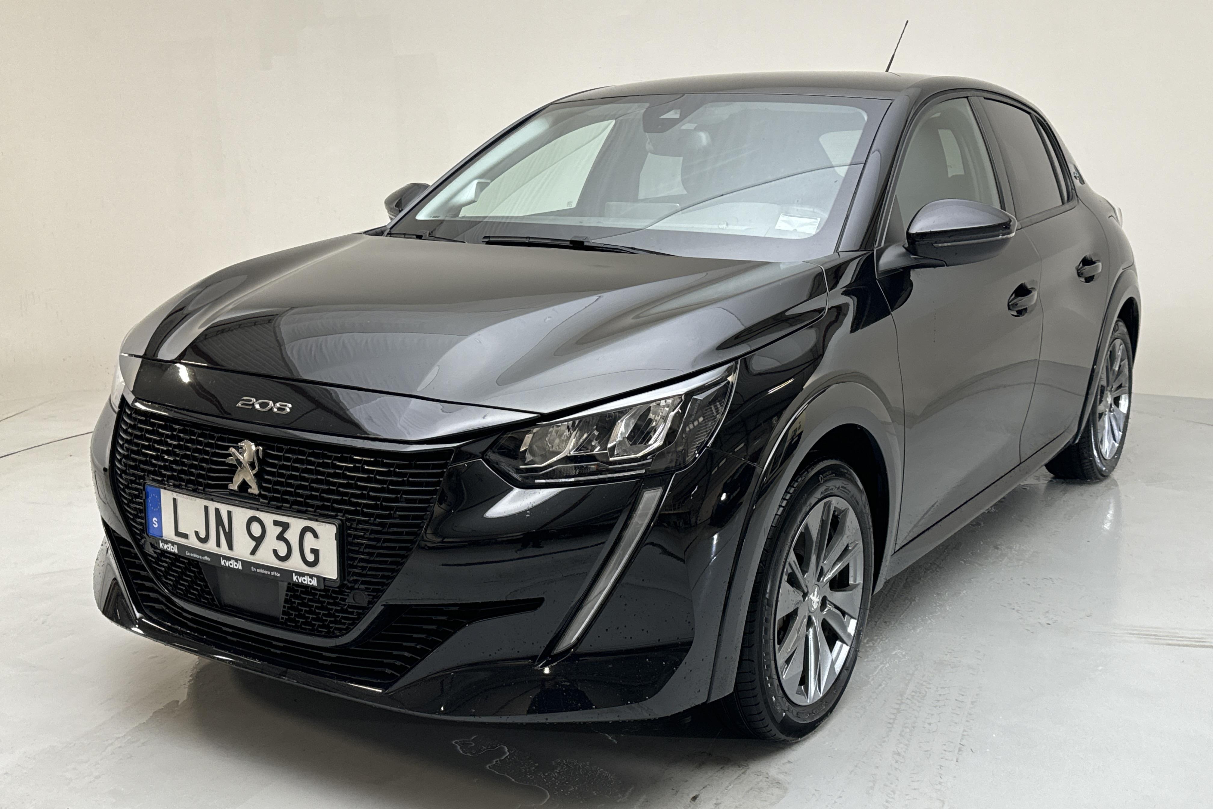 Peugeot e-208 50 kWh 5dr (136hk) - 45 900 km - Automaattinen - musta - 2022