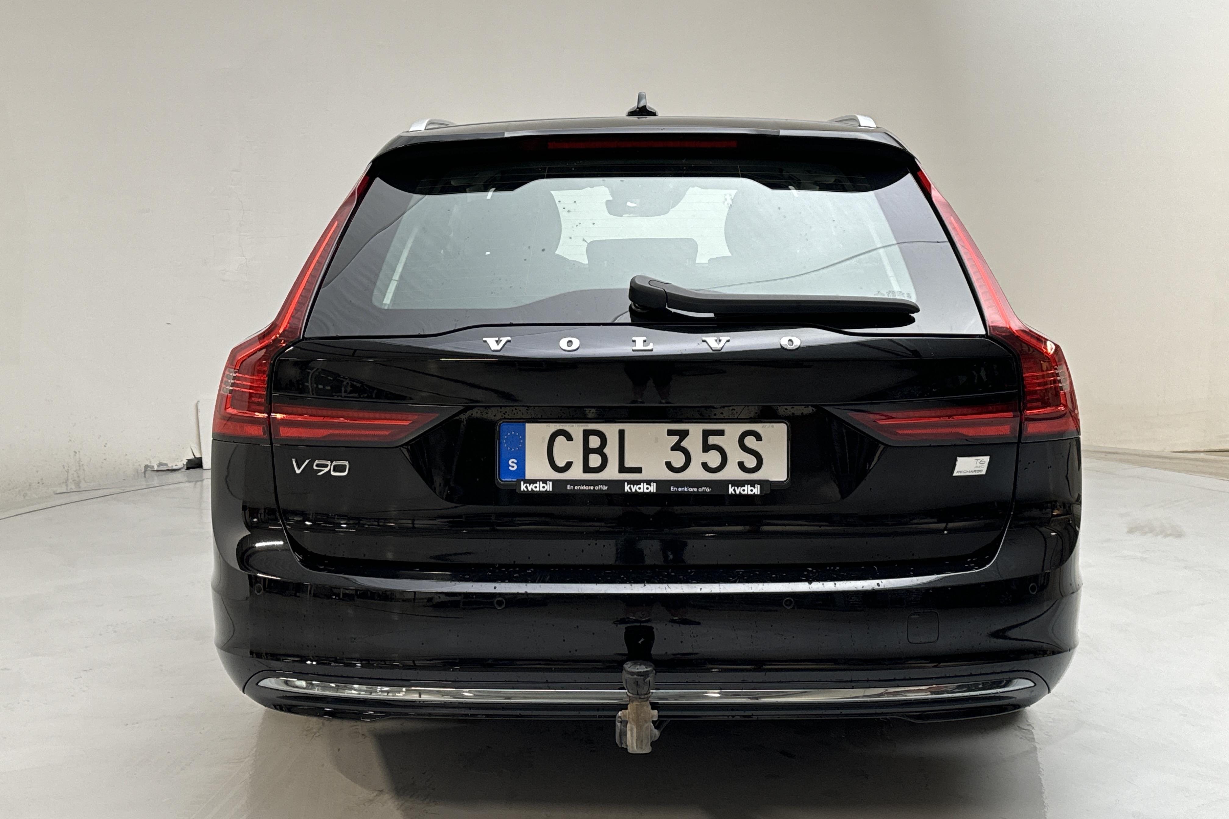 Volvo V90 T6 AWD Twin Engine (340hk) - 142 670 km - Automatic - black - 2021