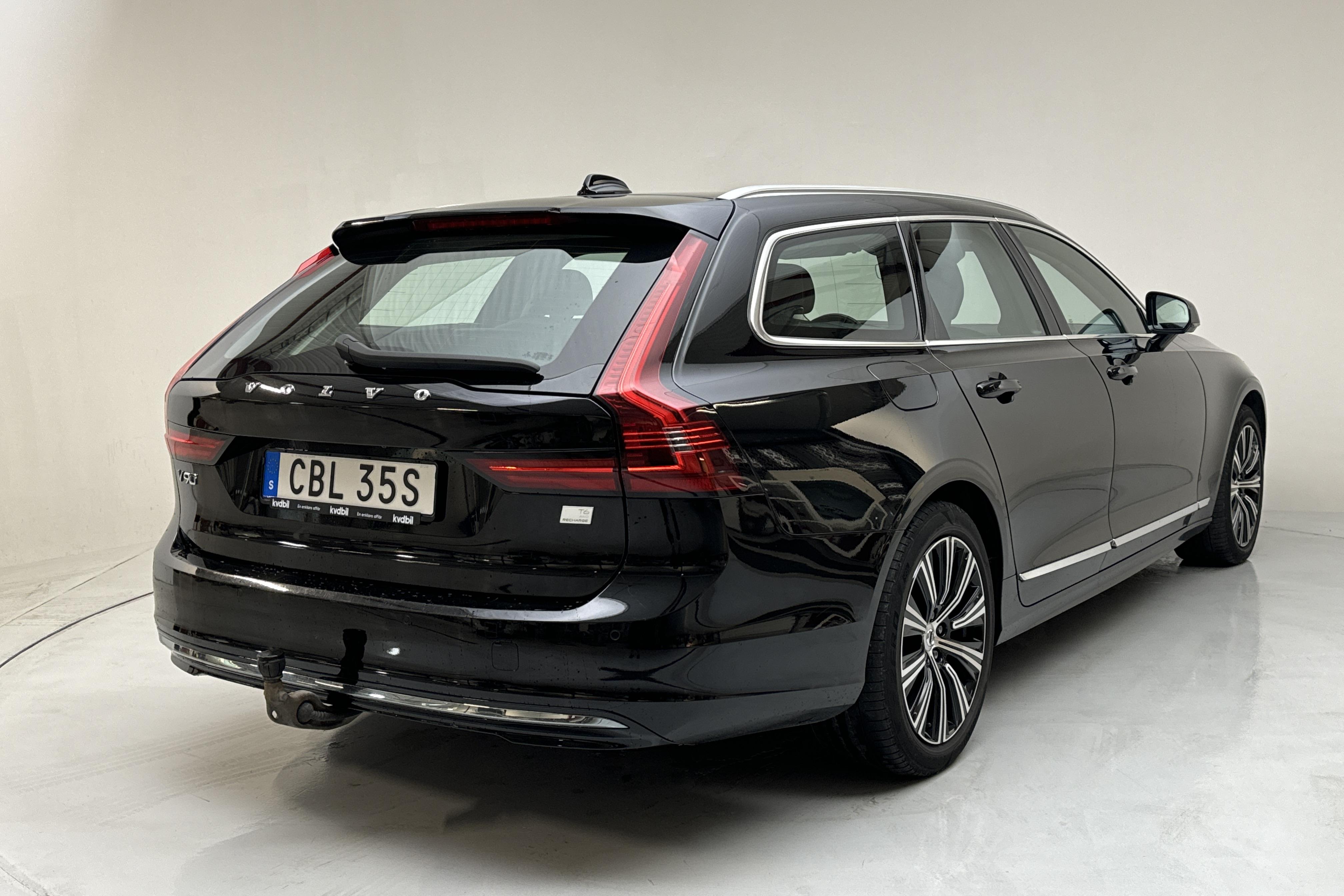 Volvo V90 T6 AWD Twin Engine (340hk) - 142 670 km - Automaattinen - musta - 2021