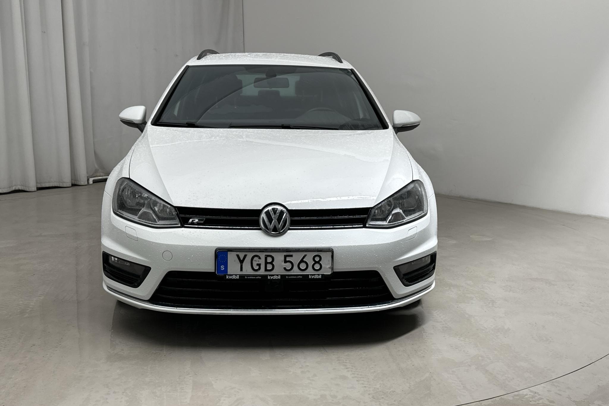 VW Golf VII 1.4 TSI Sportscombi (150hk) - 105 480 km - Automaatne - valge - 2017