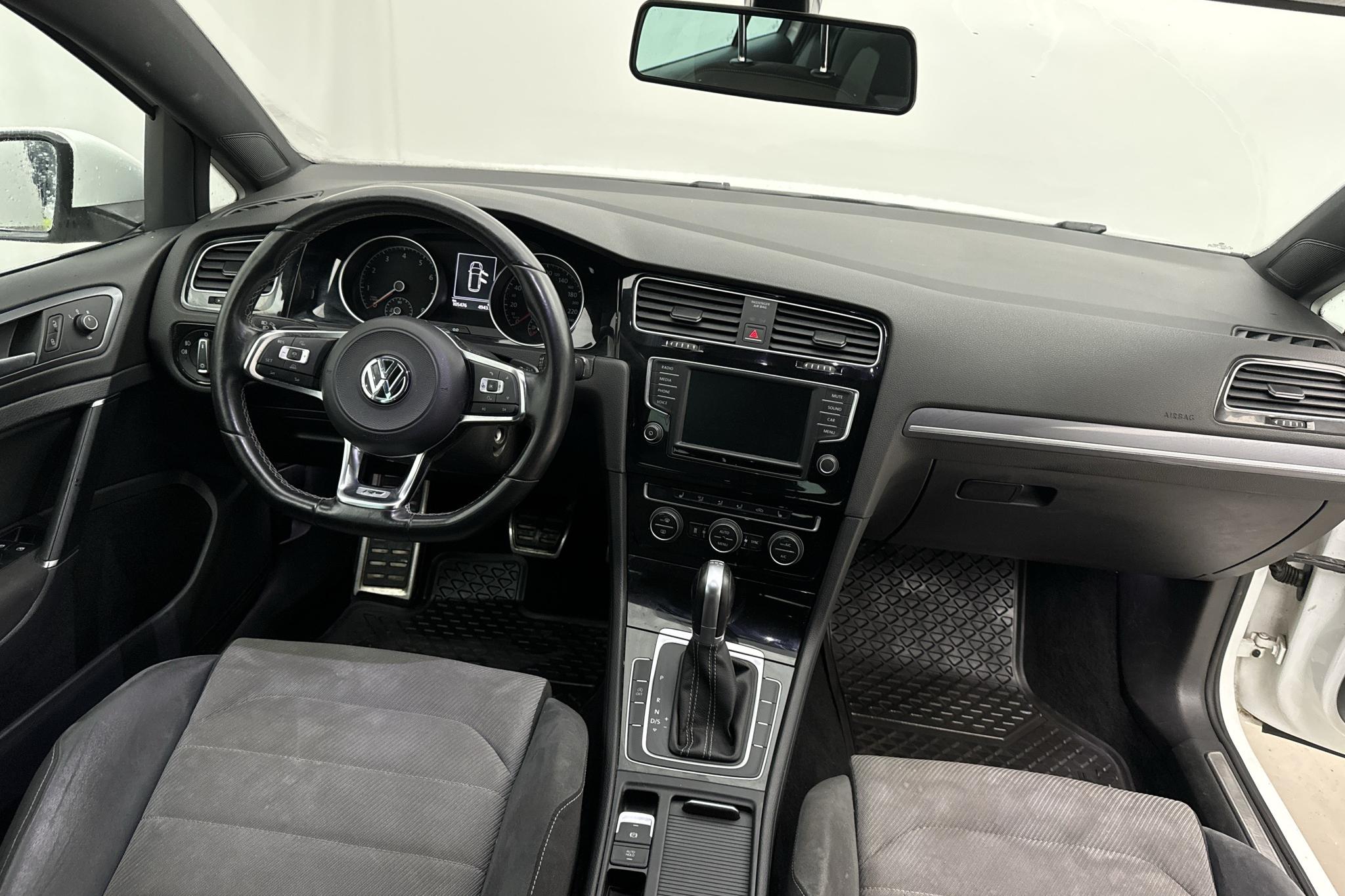 VW Golf VII 1.4 TSI Sportscombi (150hk) - 105 480 km - Automaattinen - valkoinen - 2017