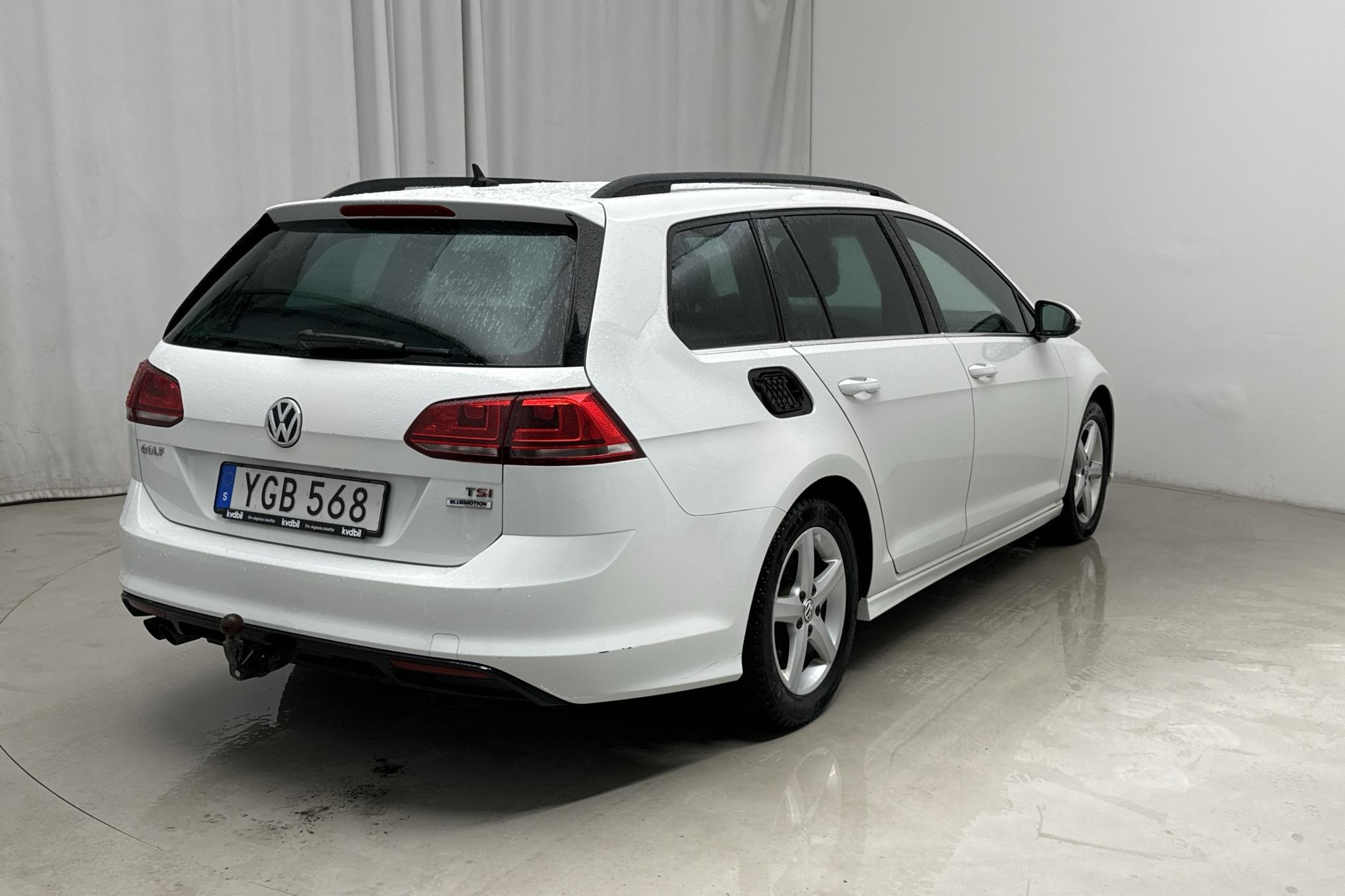 VW Golf VII 1.4 TSI Sportscombi (150hk) - 105 480 km - Automaattinen - valkoinen - 2017