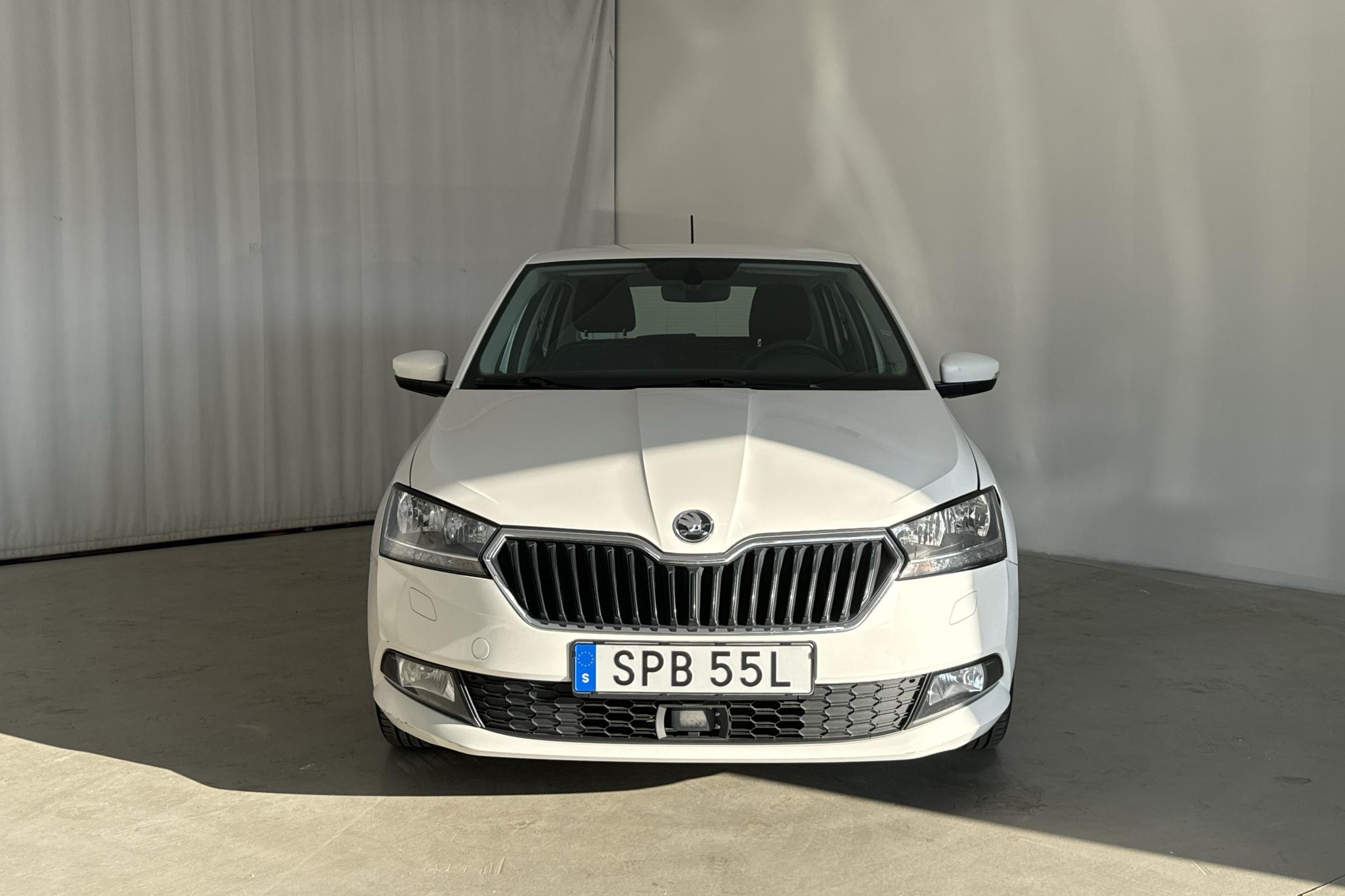 Skoda Fabia 1.0 TSI 5dr (95hk) - 92 780 km - Automatyczna - biały - 2021