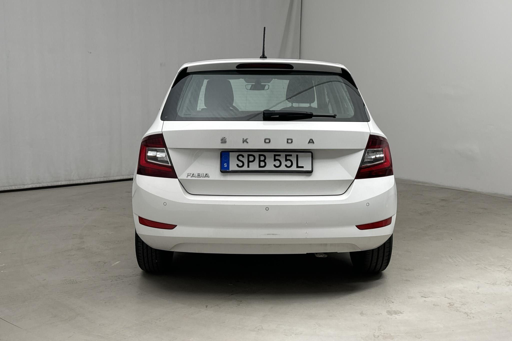 Skoda Fabia 1.0 TSI 5dr (95hk) - 92 780 km - Automatyczna - biały - 2021