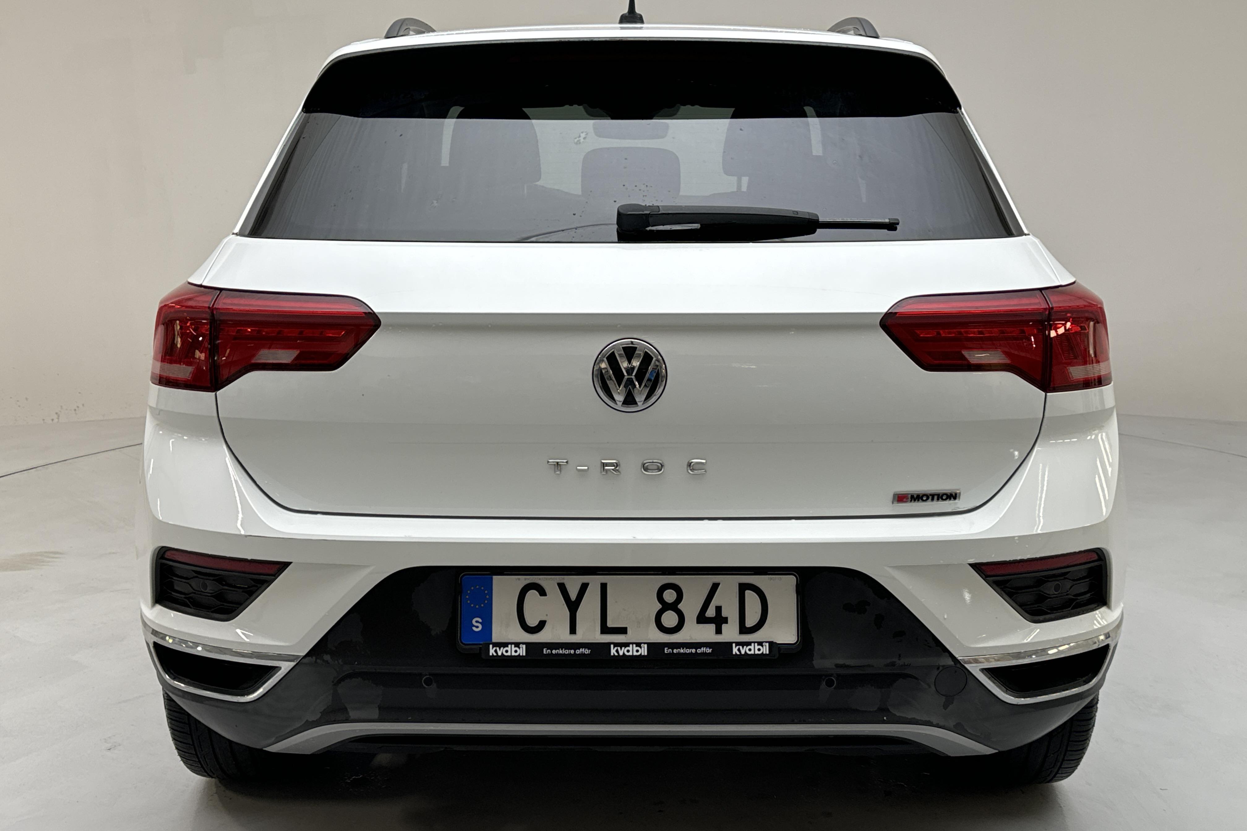 VW T-Roc 1.5 TSI 4MOTION (150hk) - 76 620 km - Automatyczna - biały - 2019