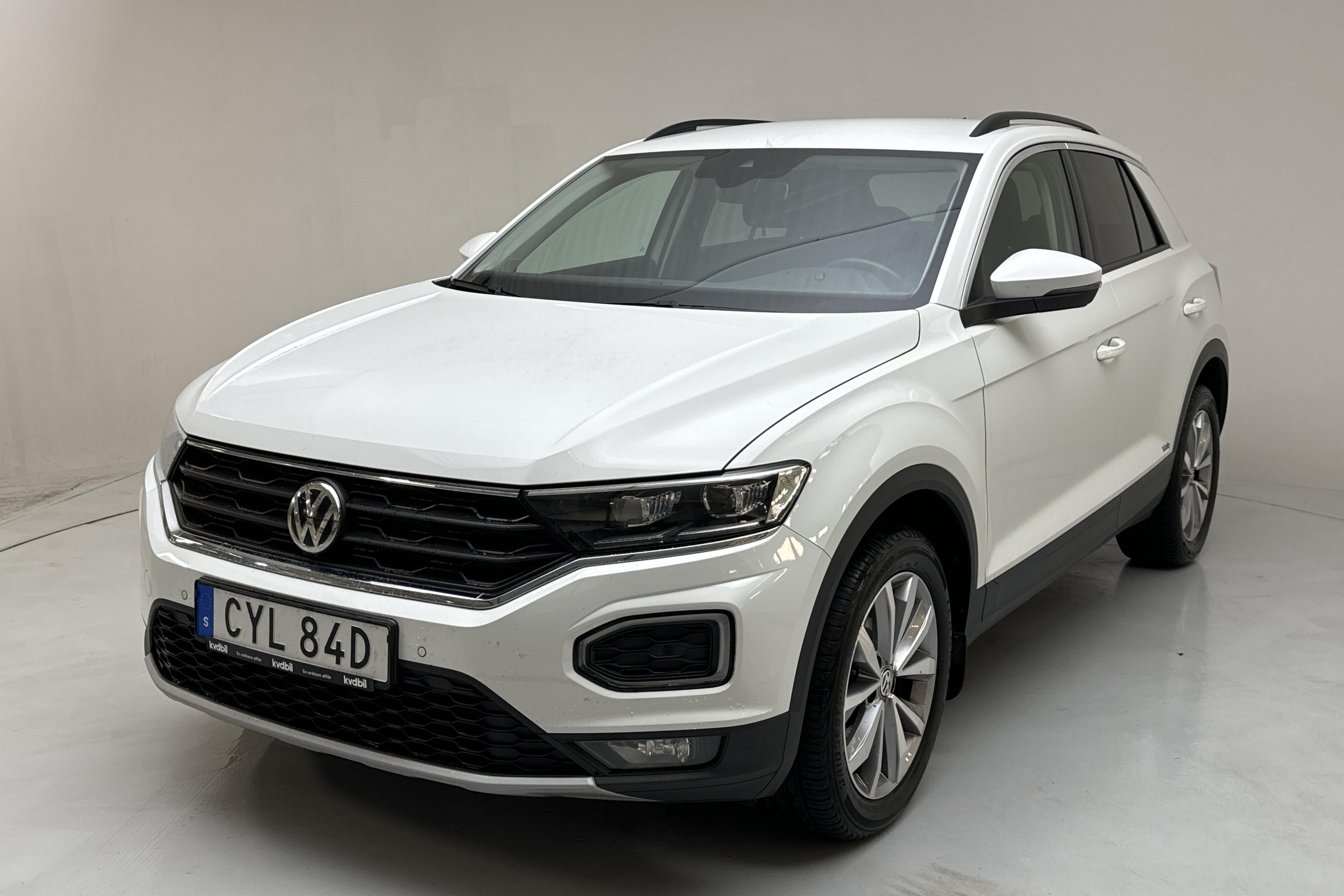 VW T-Roc 1.5 TSI 4MOTION (150hk) - 76 620 km - Automaatne - valge - 2019