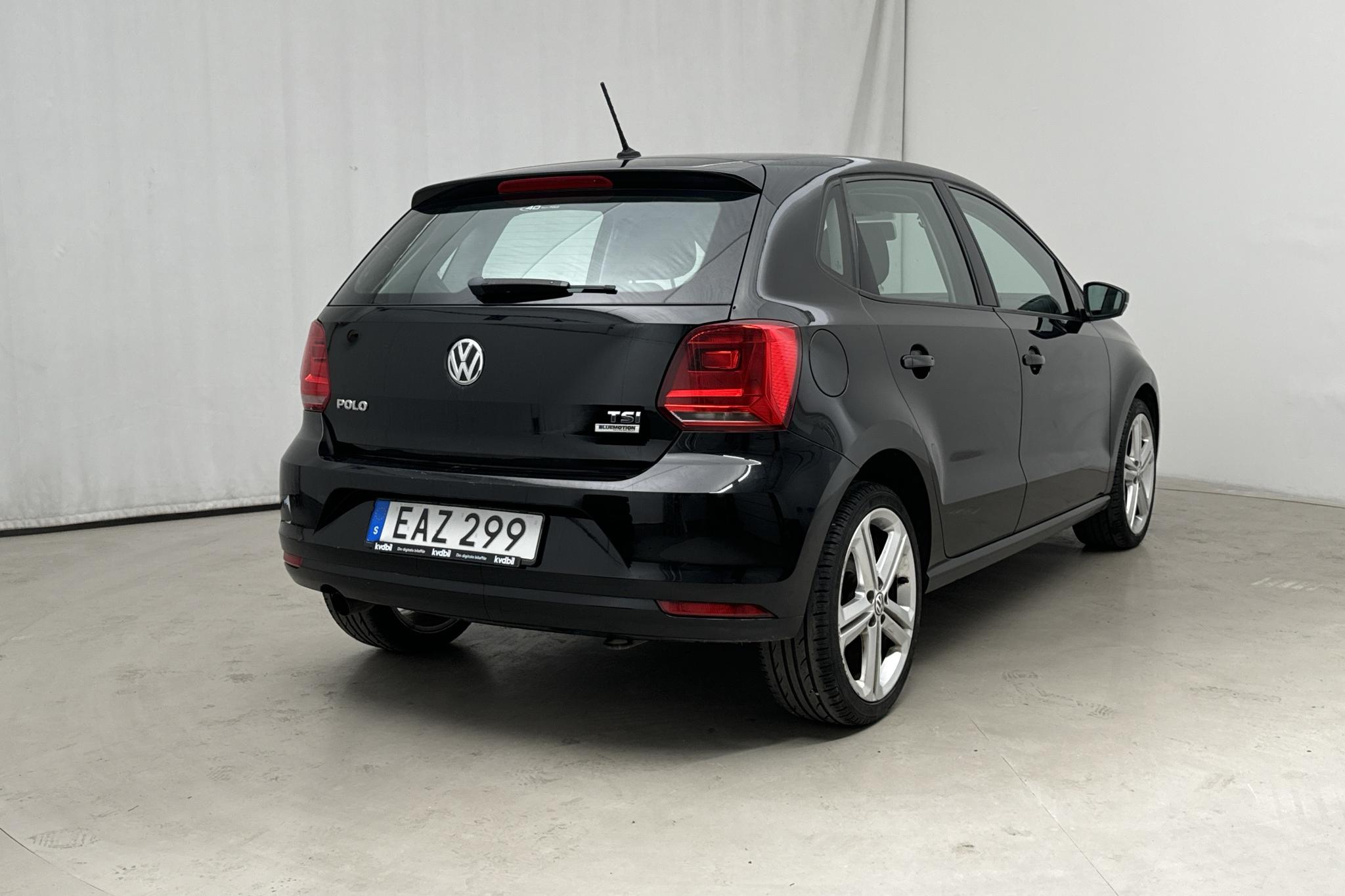 VW Polo 1.2 TSI 5dr (90hk) - 8 719 mil - Manuell - svart - 2015