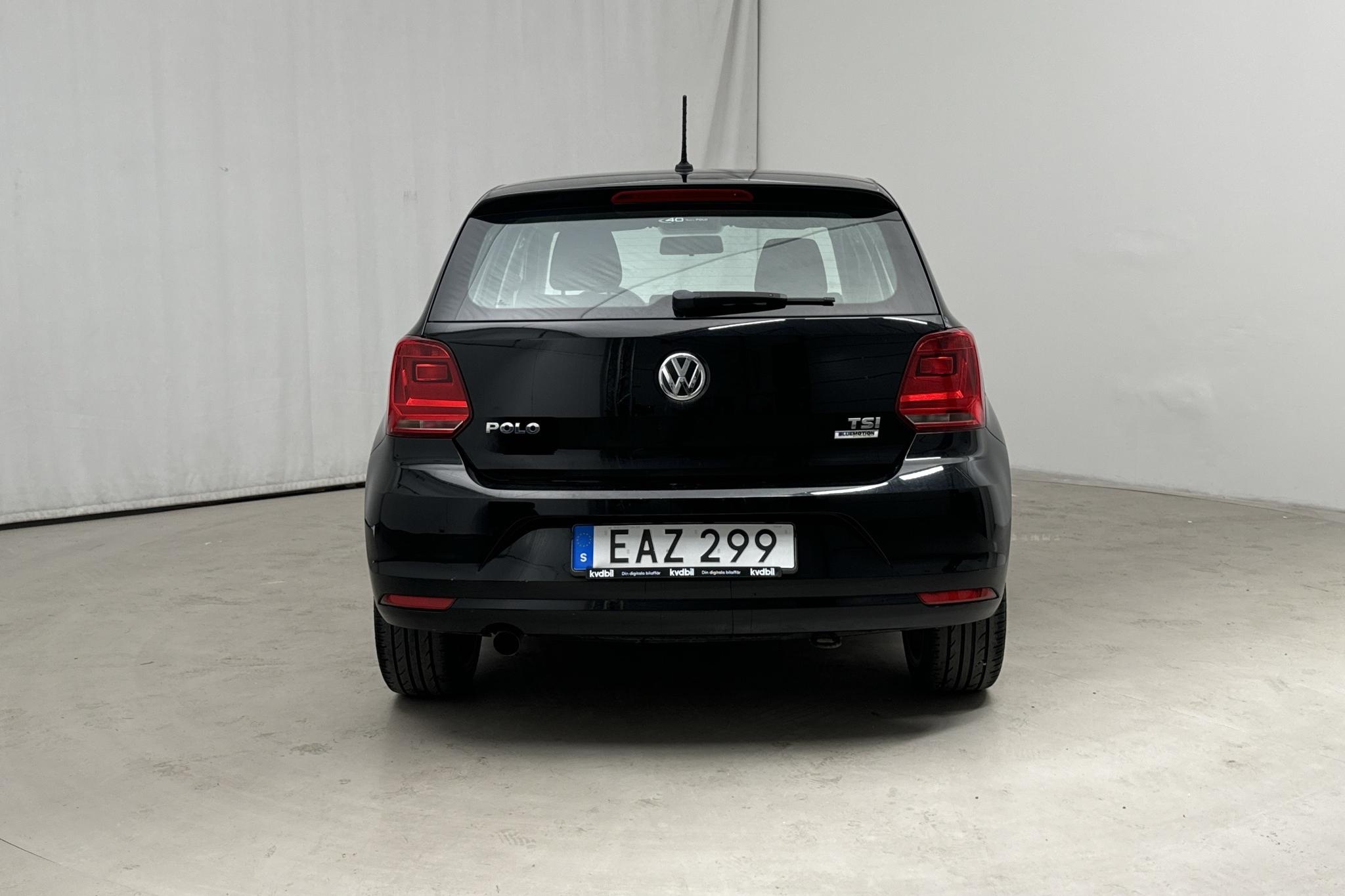 VW Polo 1.2 TSI 5dr (90hk) - 8 719 mil - Manuell - svart - 2015