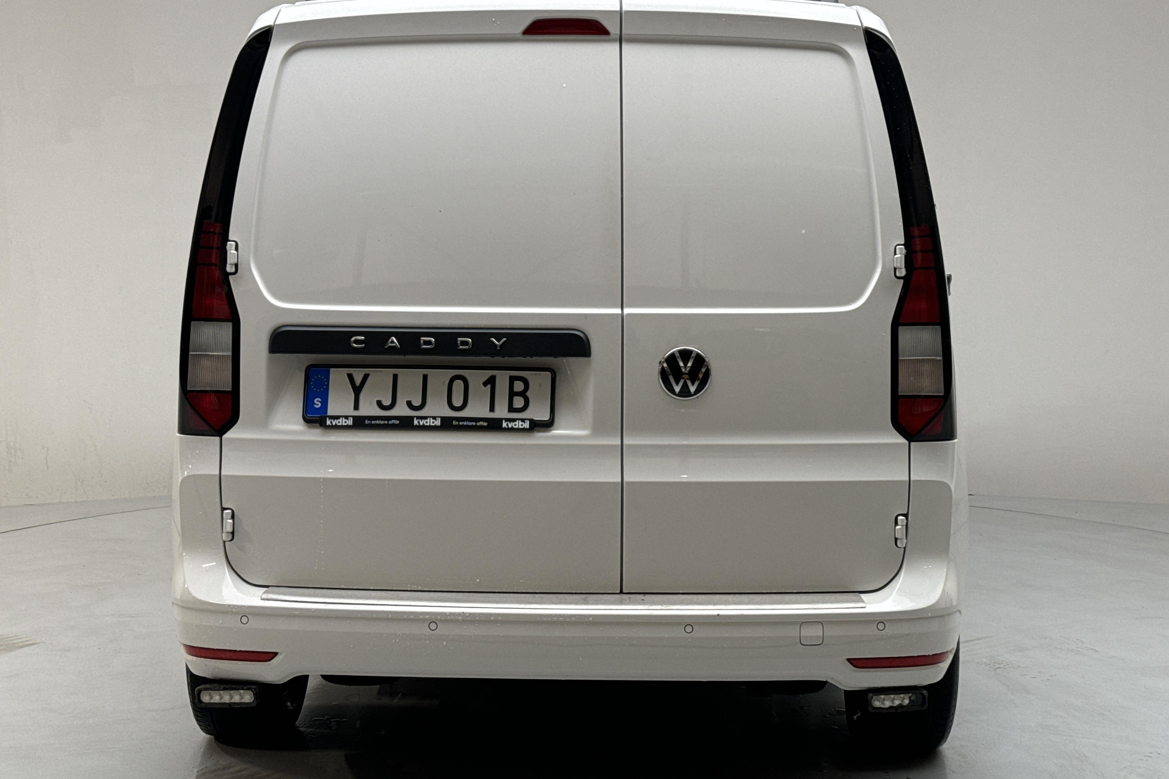 VW Caddy Cargo 2.0 TDI Skåp (122hk) - 155 200 km - Automatyczna - biały - 2021